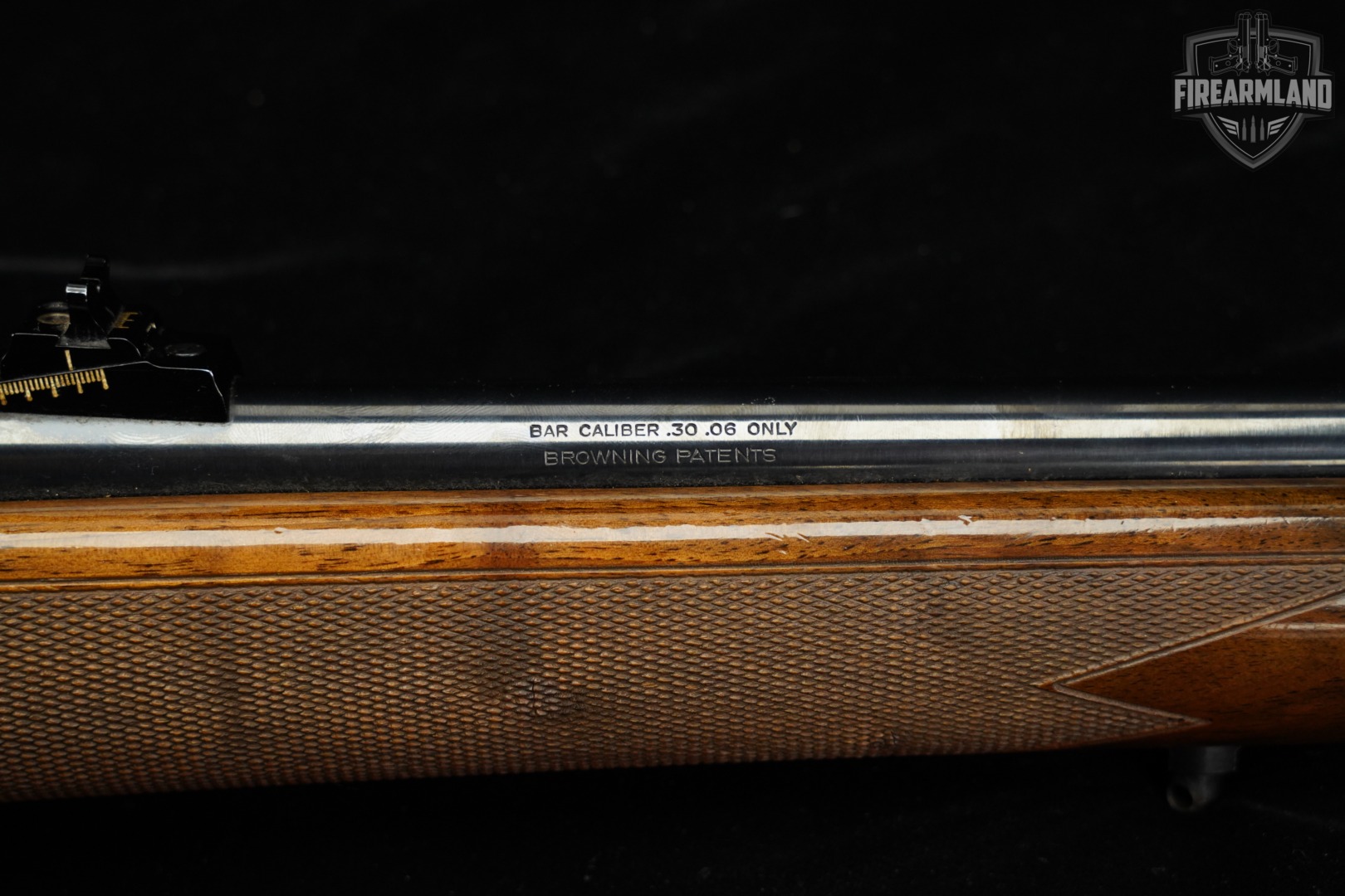1989 Browning BAR Type 2, Grade I 30-06 22" Blued & Walnut-img-19