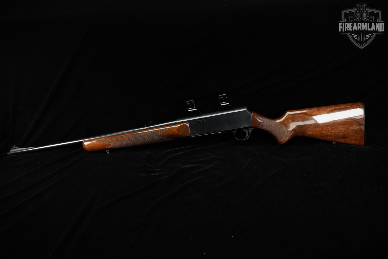1989 Browning BAR Type 2, Grade I 30-06 22" Blued & Walnut-img-2