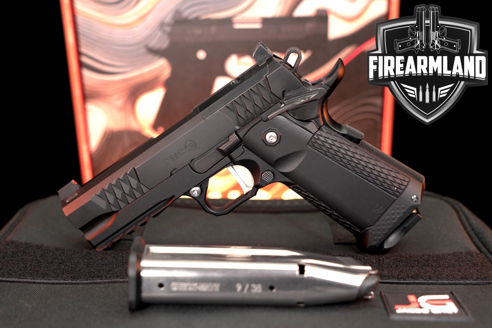 Jacob Grey TWC 9 9mm Luger Black in Excellent Condition Thumbnail
