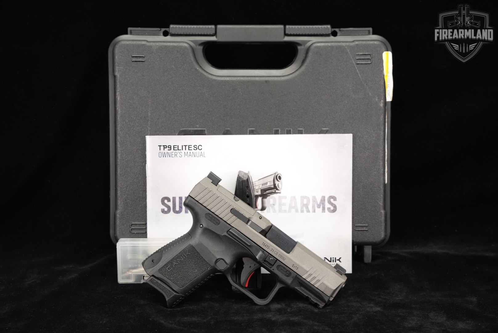 Canik TP9 Elite SC 9mm Optics-Ready 3.6" TP-9 +2 MAGS & ORIG CASE-img-2