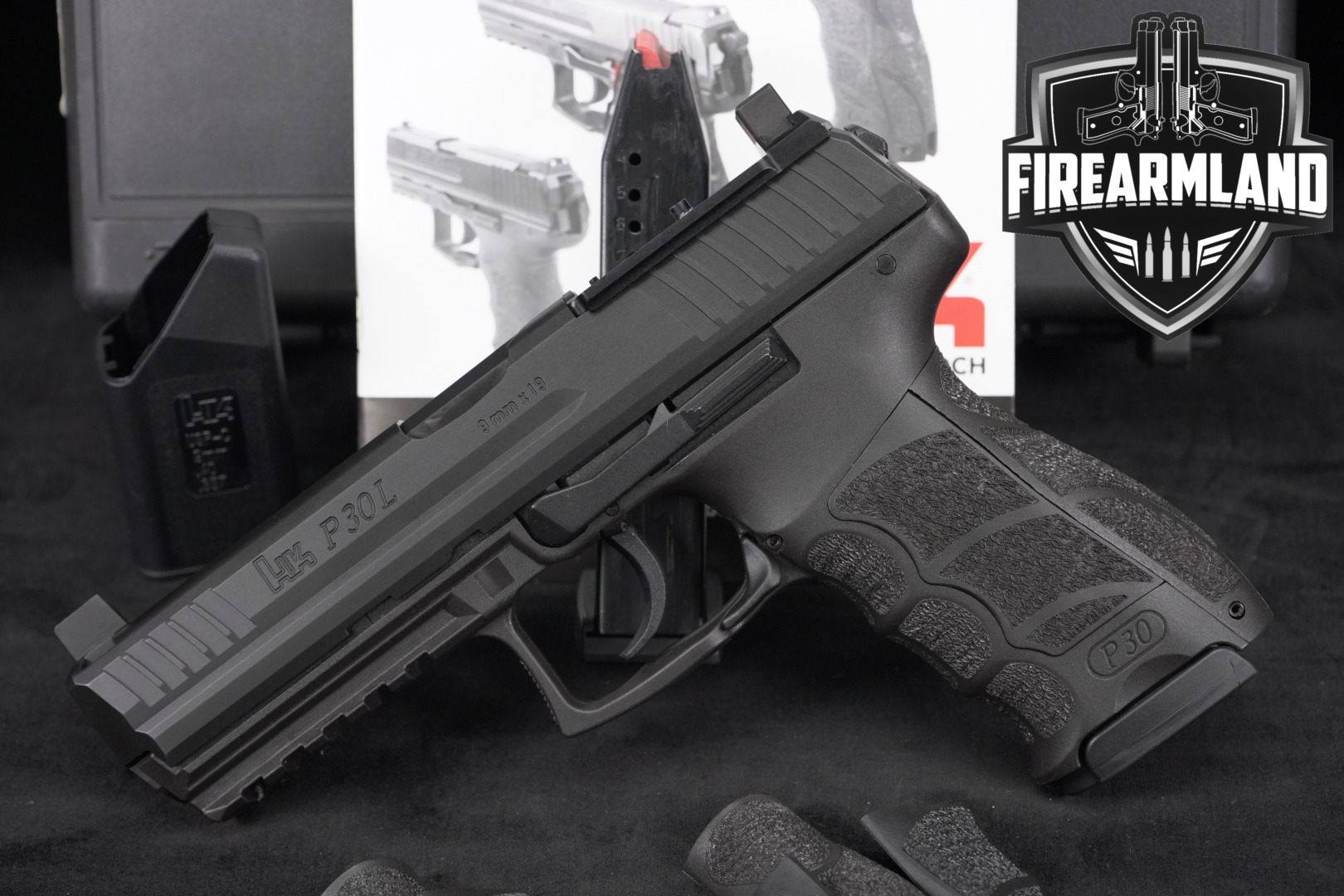 Heckler & Koch (H&K, HK) P30L V3 9mm Luger Black in Excellent Condition Thumbnail