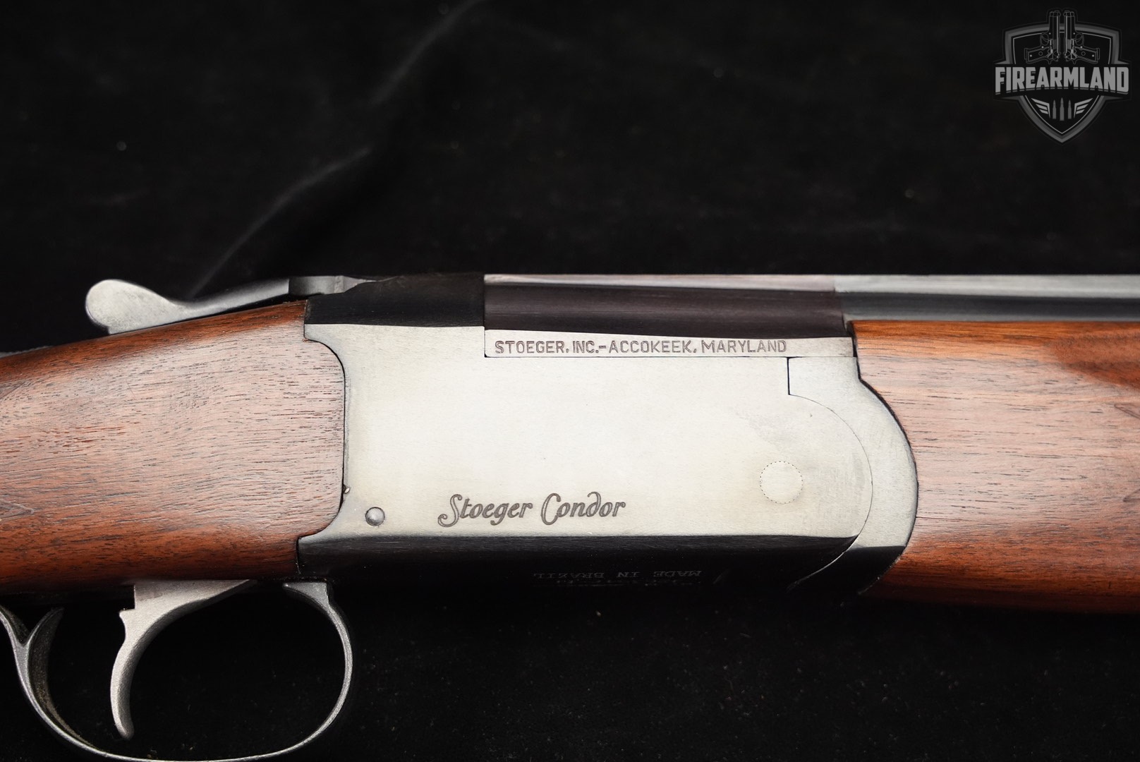 E R Amantino Mod Condor I Youth 410 Bore ER 22 Hardwood 3" Stoeger O/U-img-20