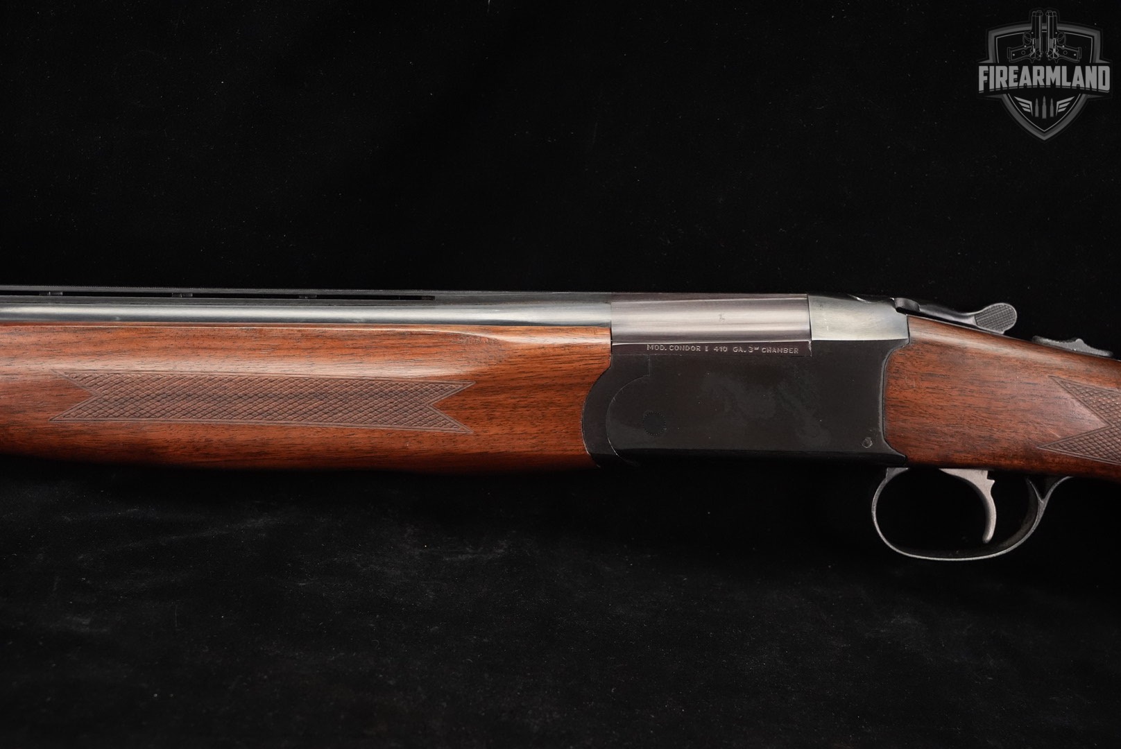 E R Amantino Mod Condor I Youth 410 Bore ER 22 Hardwood 3" Stoeger O/U-img-8