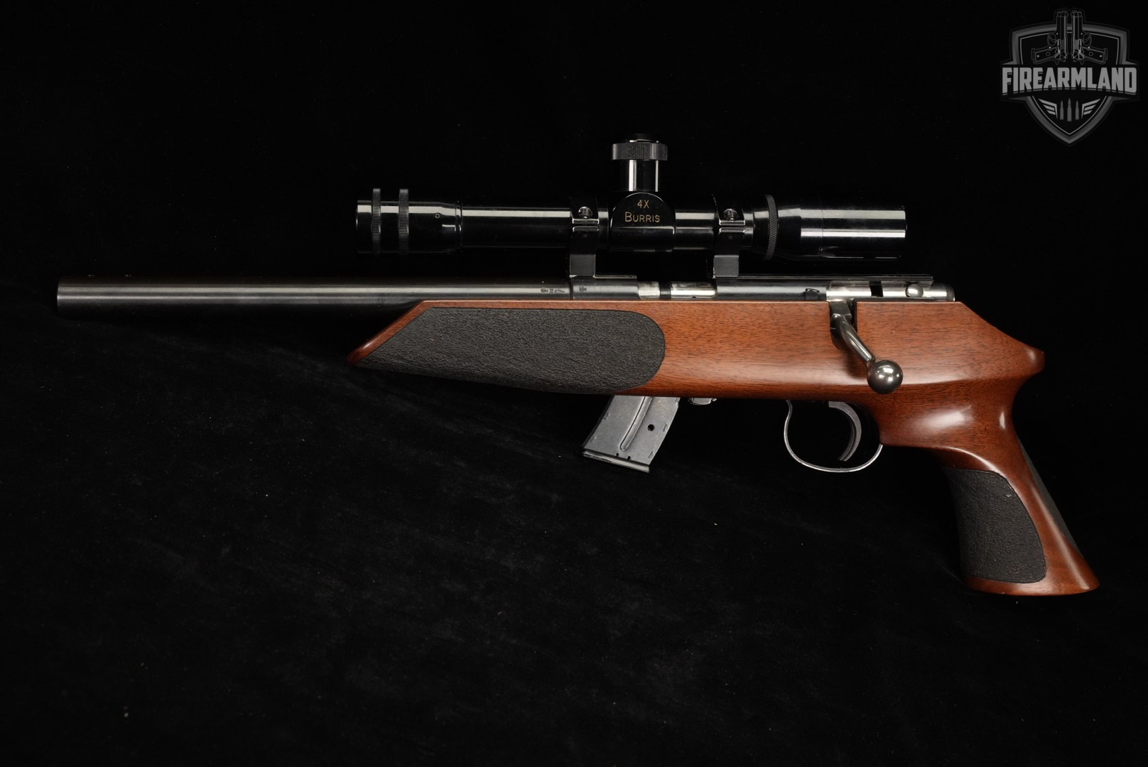 Anschutz Exemplar 22LR 10" WEST GERMAN +3 MAGS, ORIG BOX, BURRIS SCOPE-img-5