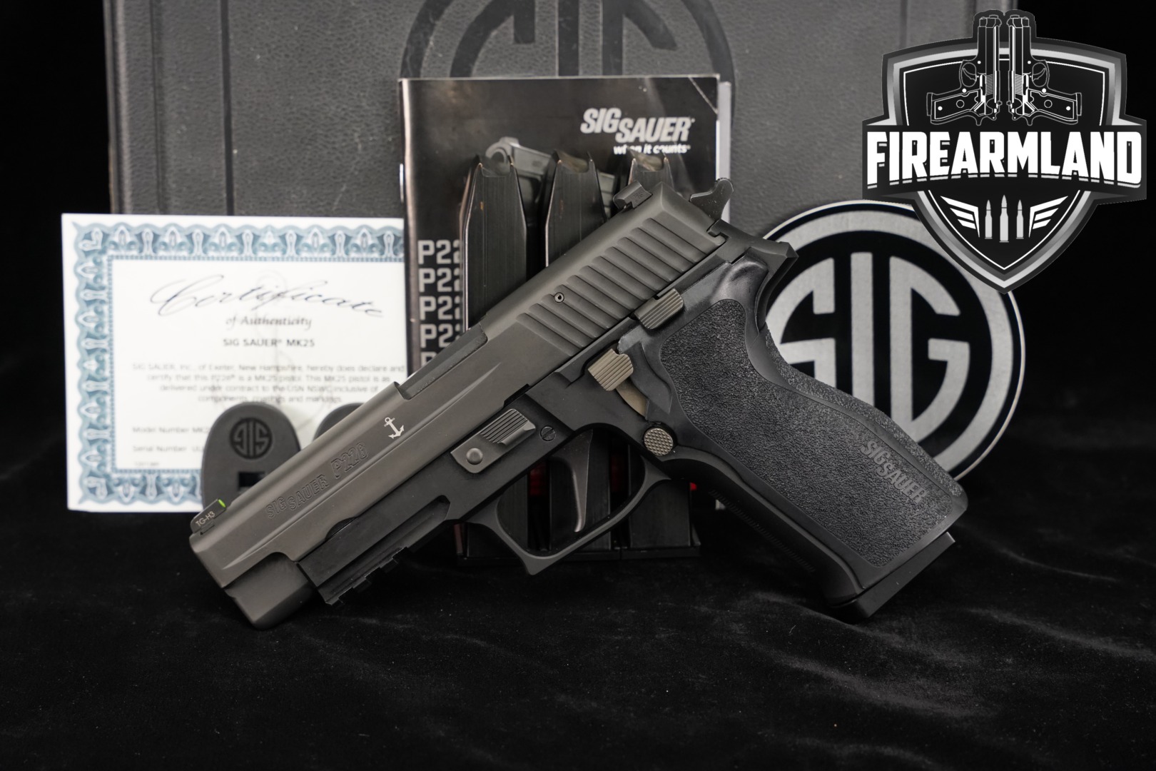 Search results for 'Sig Sauer P226 MK25 9mm 4.4 P 226 MARK 25 NAVY