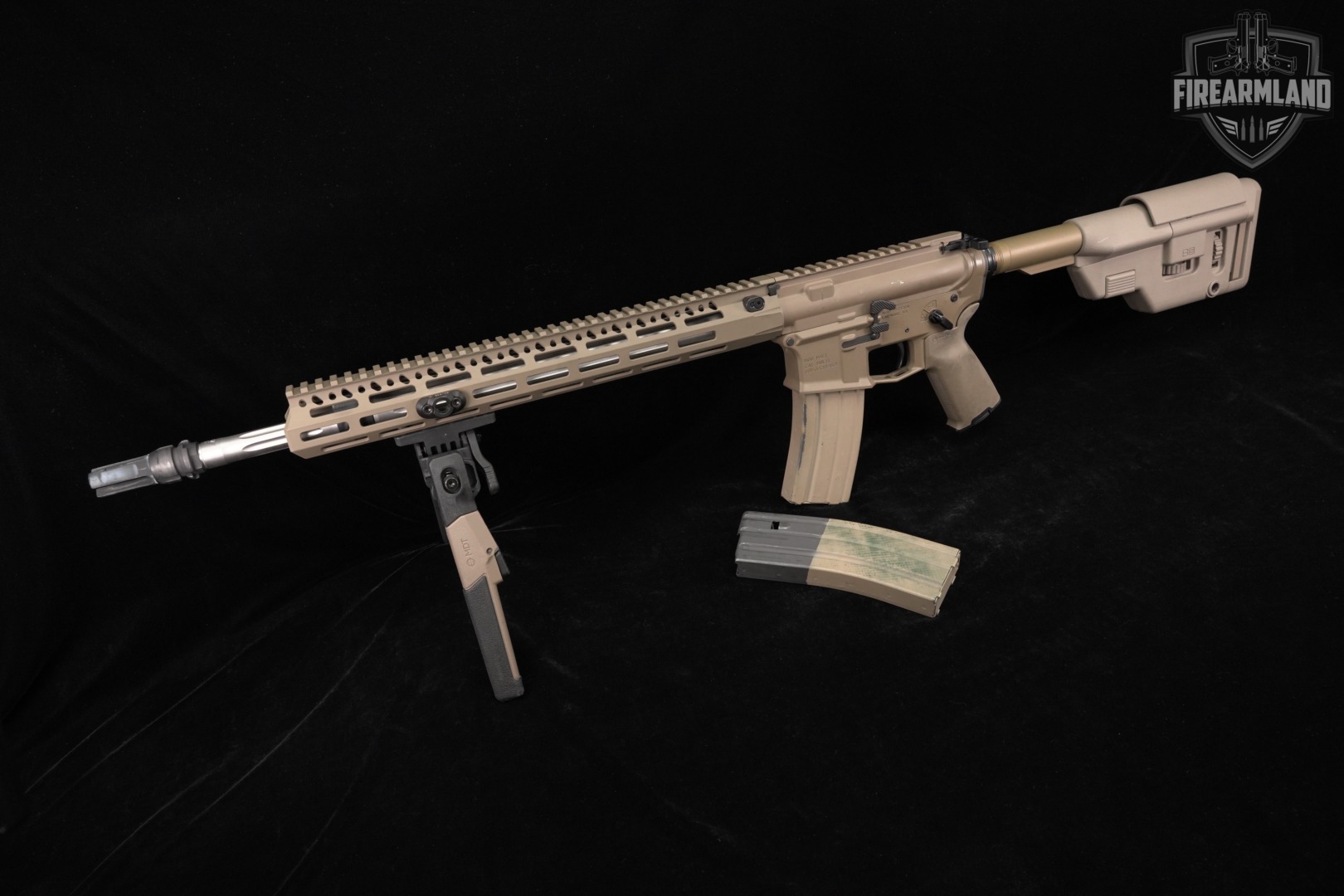 CUSTOM Aero Precision M4E1 5.56 NATO AR-15 AR15 M4 E1 BCM +2 MAGS, BIPOD-img-2