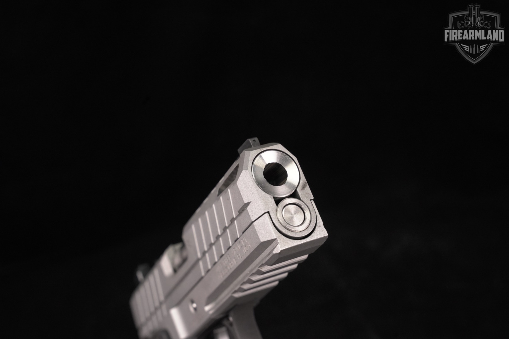 Live Free Armory Apollo 11 Compact 9mm OR Stainless 1911 2011 +ORIG CASE-img-10
