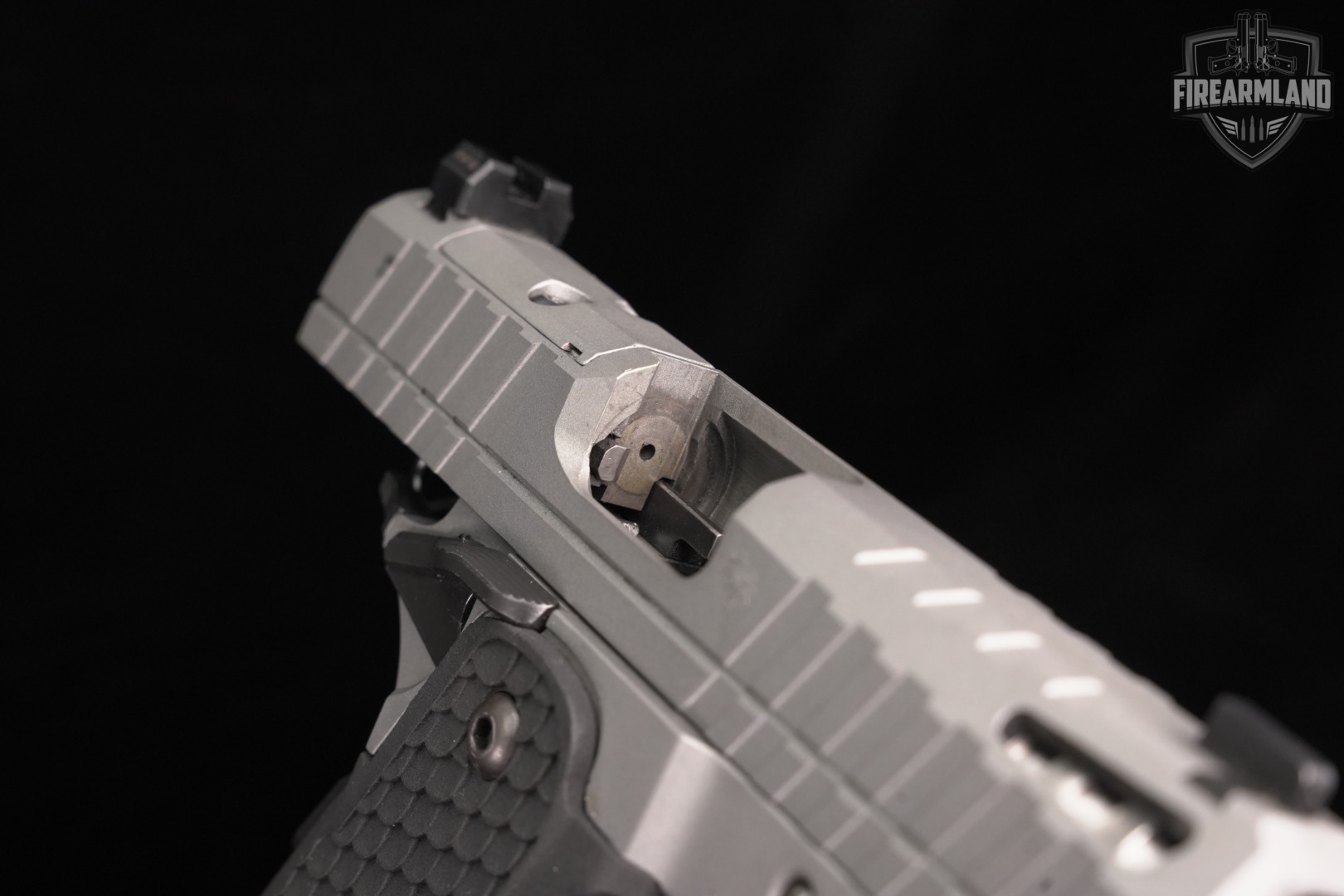 Live Free Armory Apollo 11 Compact 9mm OR Stainless 1911 2011 +ORIG CASE-img-12