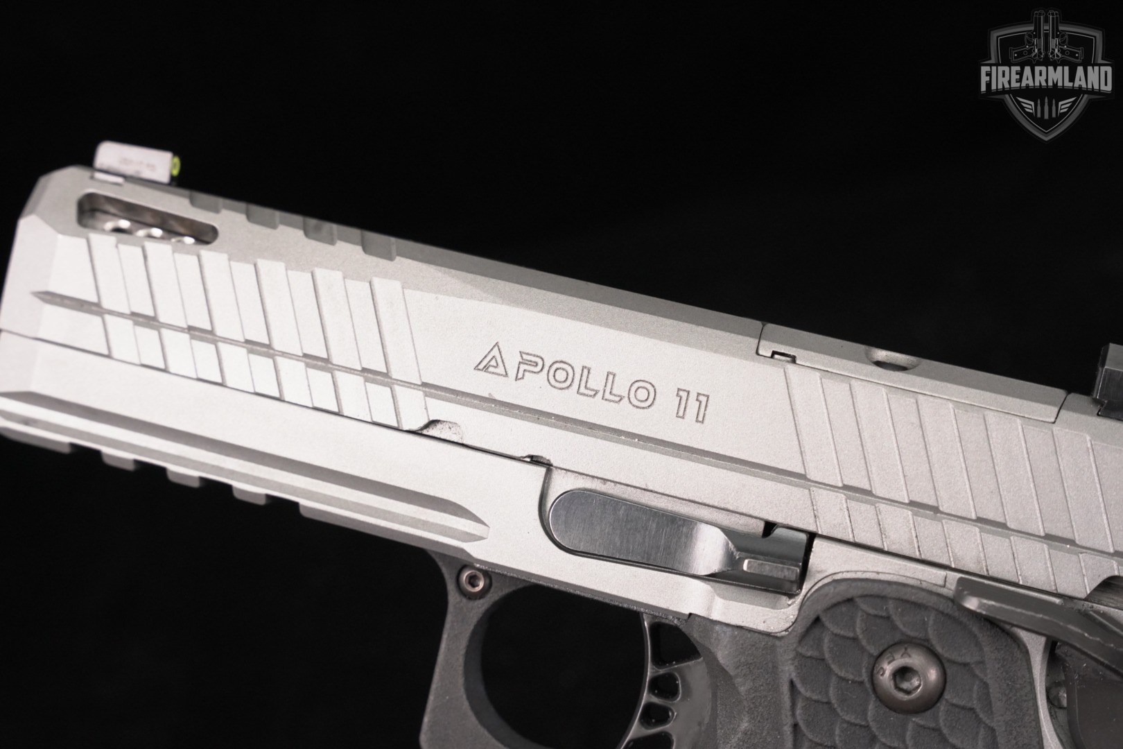 Live Free Armory Apollo 11 Compact 9mm OR Stainless 1911 2011 +ORIG CASE-img-14