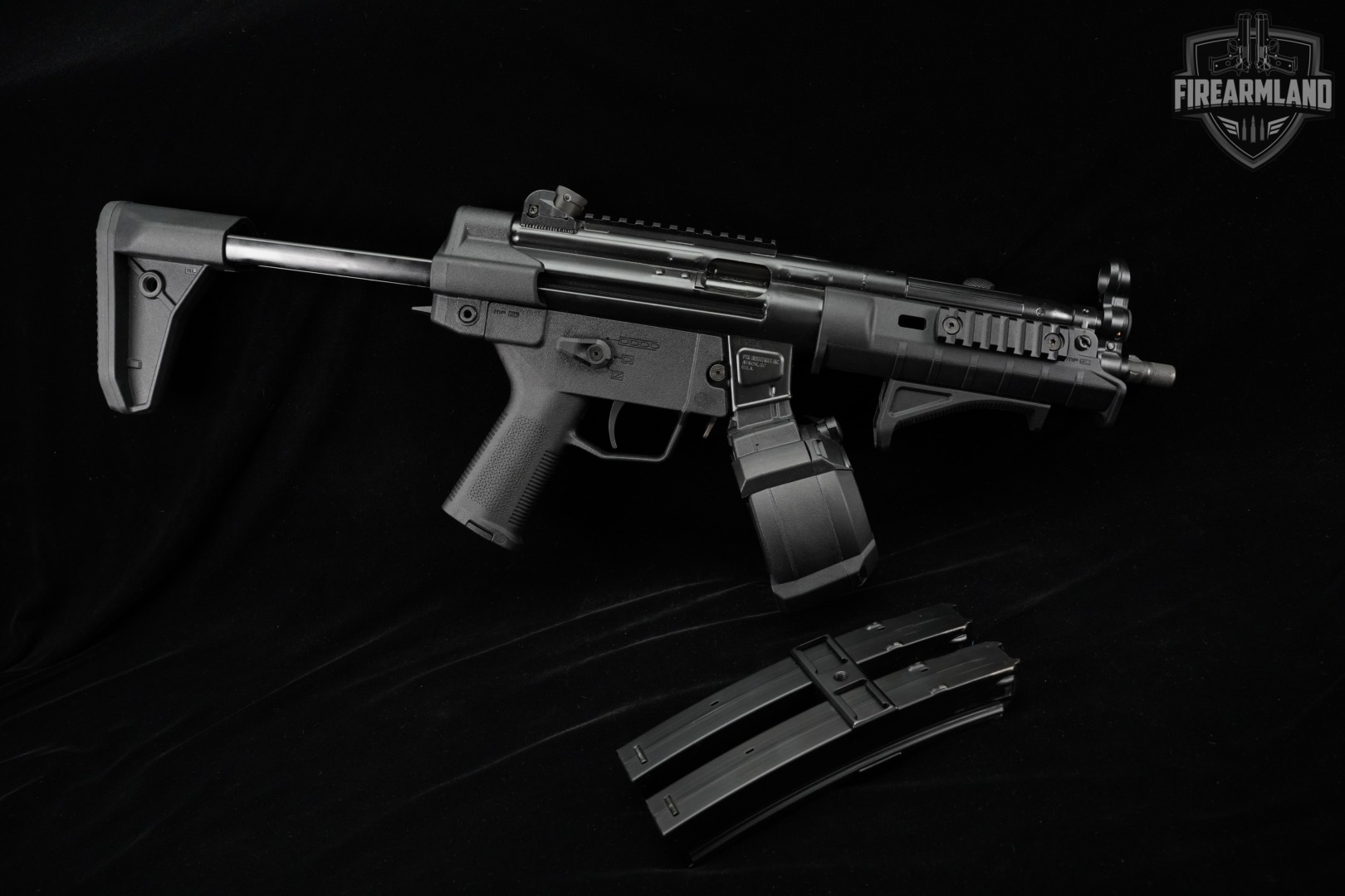 PTR Industries 9CT MP 9mm 8.86" SBR NFA 9-CT PTR9 MP5 DRUM MAG +3 MAGS-img-2