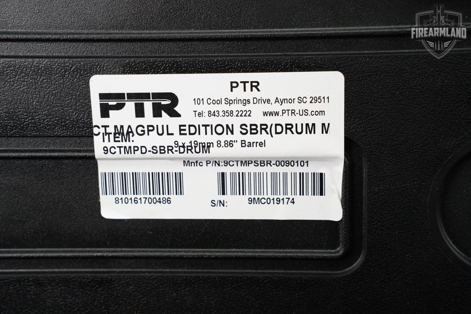 PTR Industries 9CT MP 9mm 8.86" SBR NFA 9-CT PTR9 MP5 DRUM MAG +3 MAGS-img-27