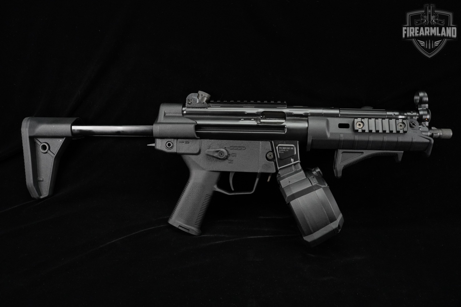 PTR Industries 9CT MP 9mm 8.86" SBR NFA 9-CT PTR9 MP5 DRUM MAG +3 MAGS-img-3
