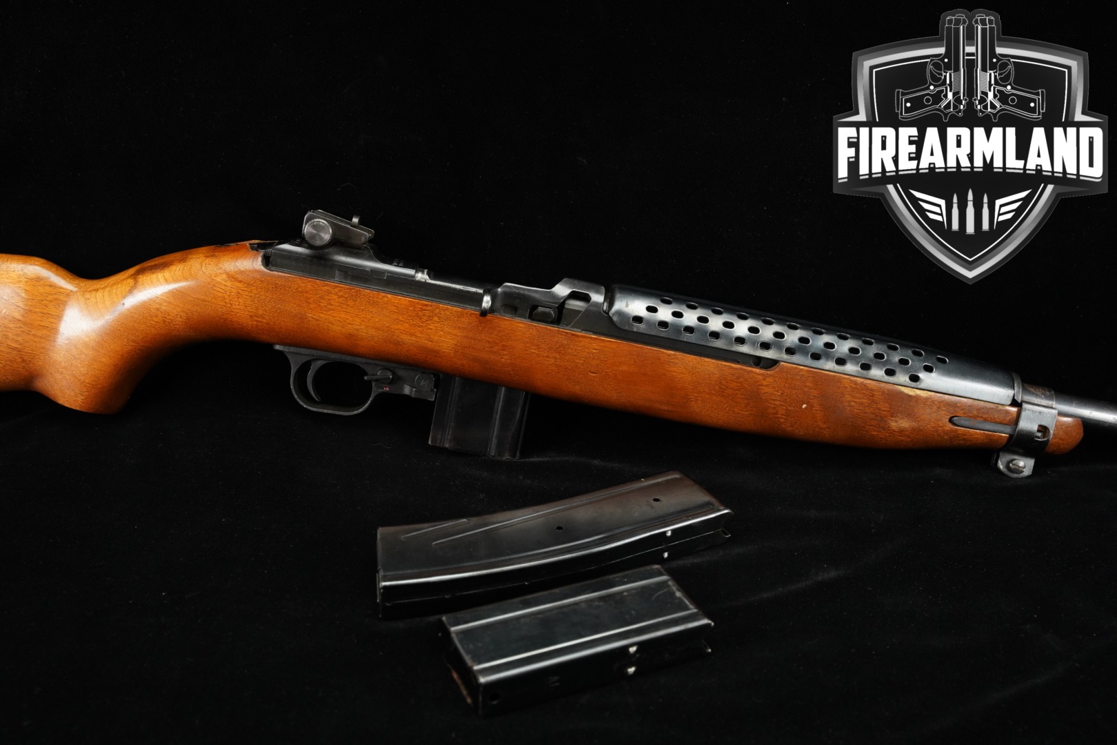 1967-1969 Universal Firearms M1 Carbine Gen 2 30 Blued & Hardwood +3 MAGS-img-0