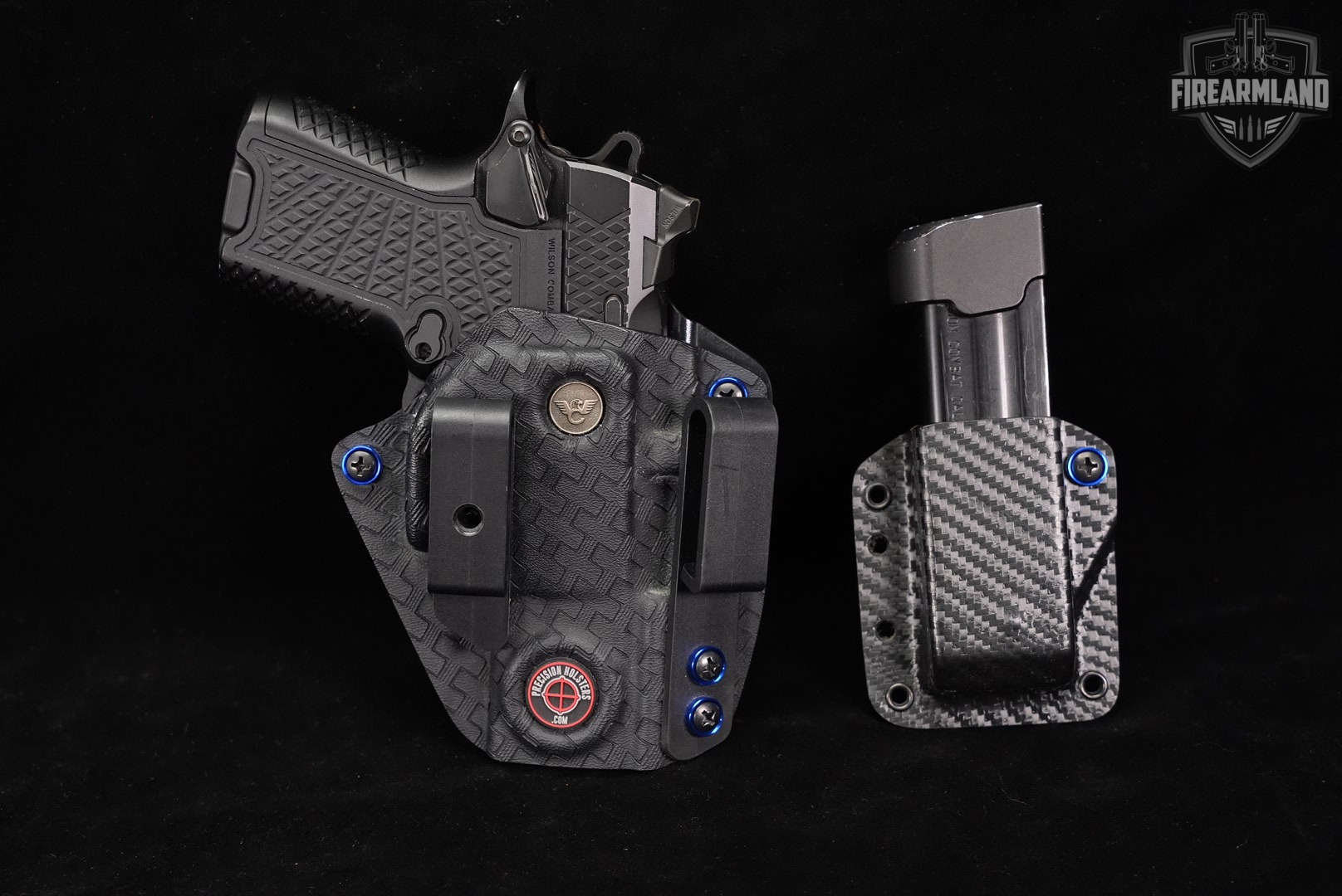 Wilson Combat WC EDC X9S 9mm 3.25" EDCX9 EDCX9S +4 MAGS, ORIG CASE, HOLSTER-img-14