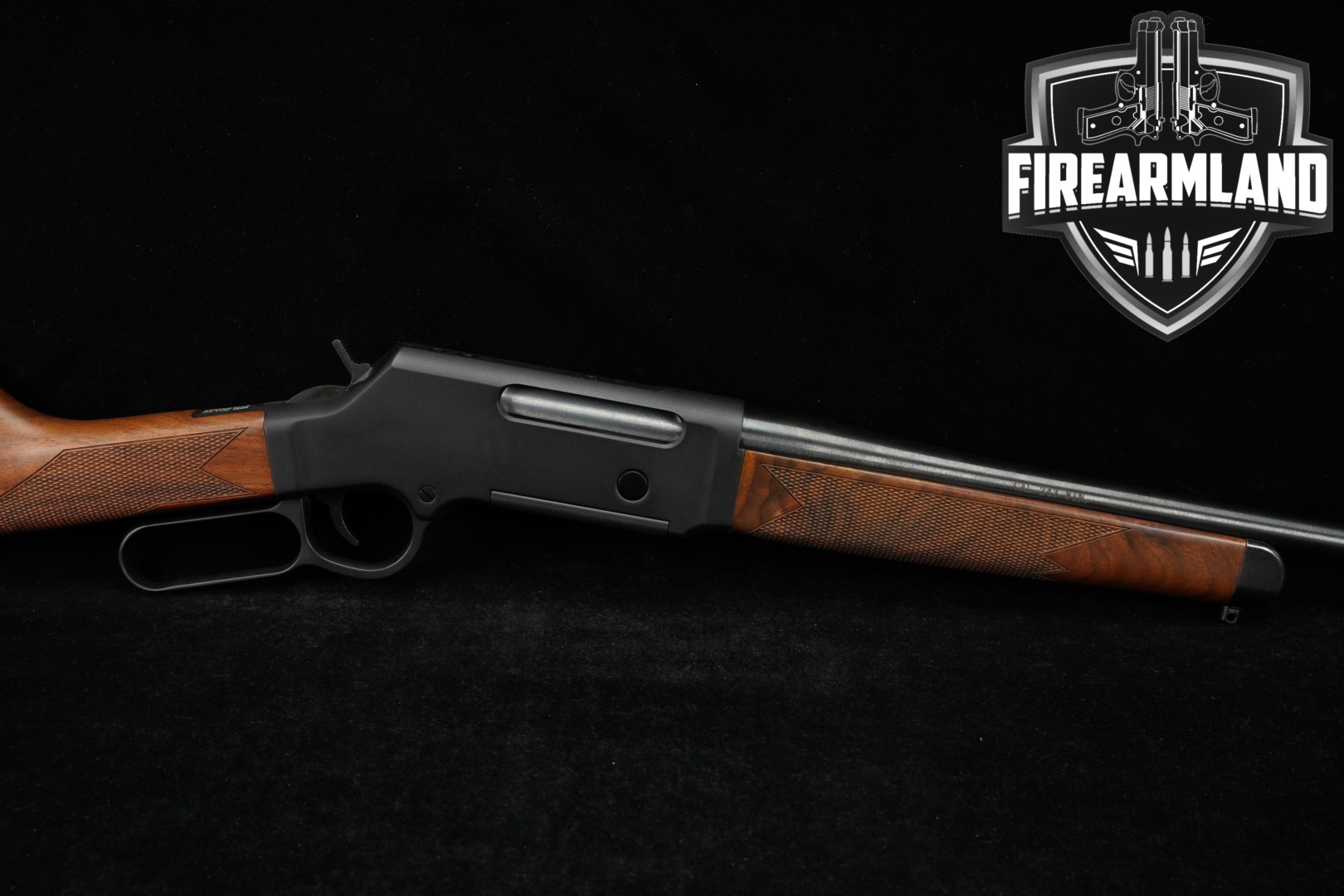 Henry Repeating Arms Long Ranger .243 Win. Blued & Walnut in Very Good Condition Thumbnail