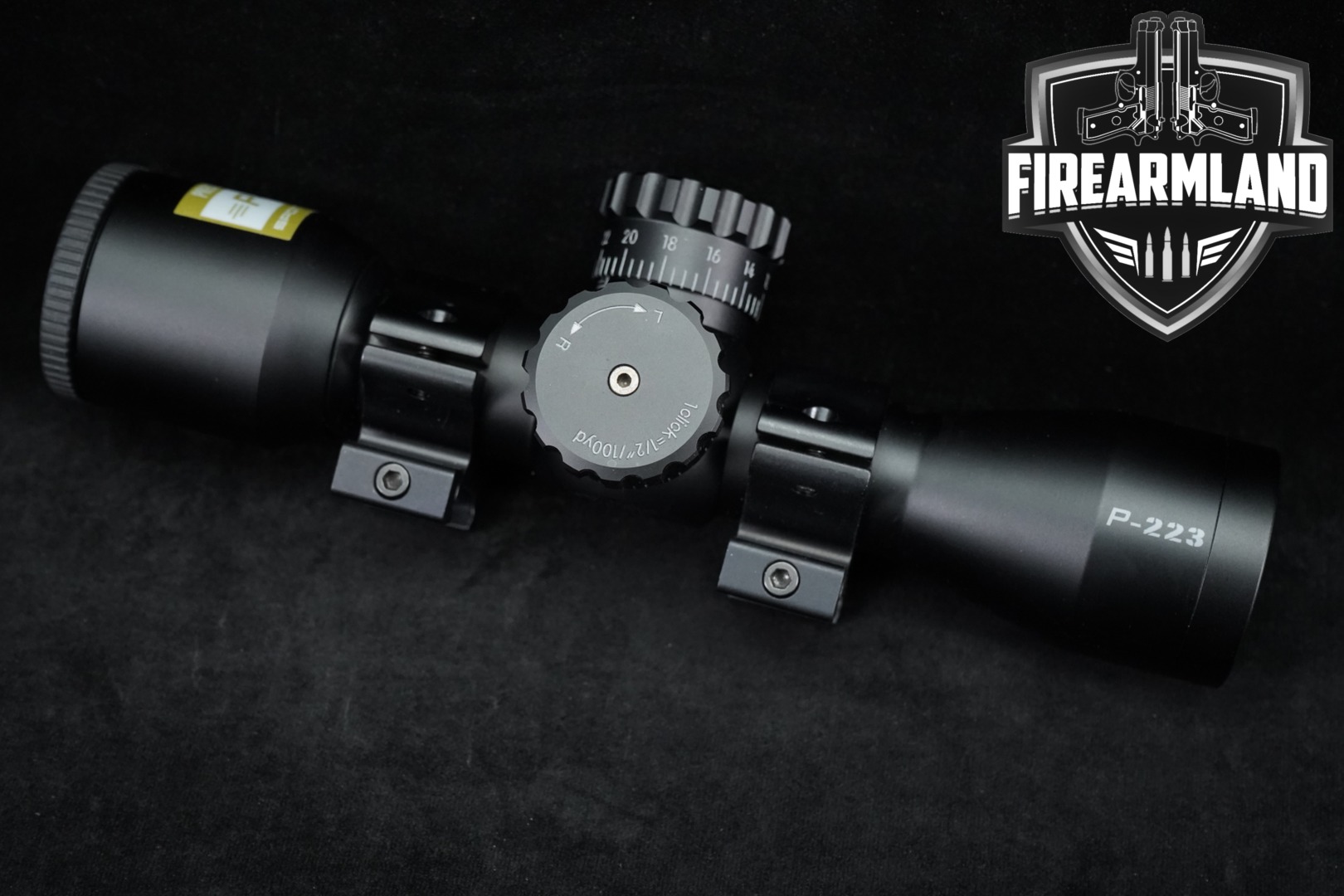 Nikon P-223 3x32mm Riflescope BDC Carbine Reticle Black in Excellent Condition Thumbnail