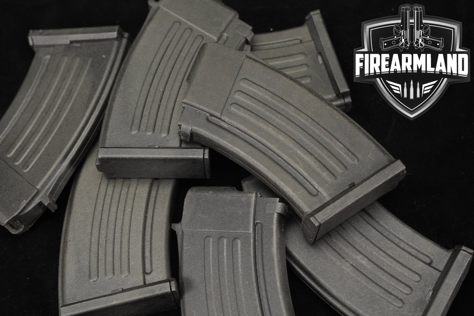 Zastava Arms SEVEN (7) Ak-47 Single Stack 10 Round Magazines 7.62x39 in Excellent Condition Thumbnail