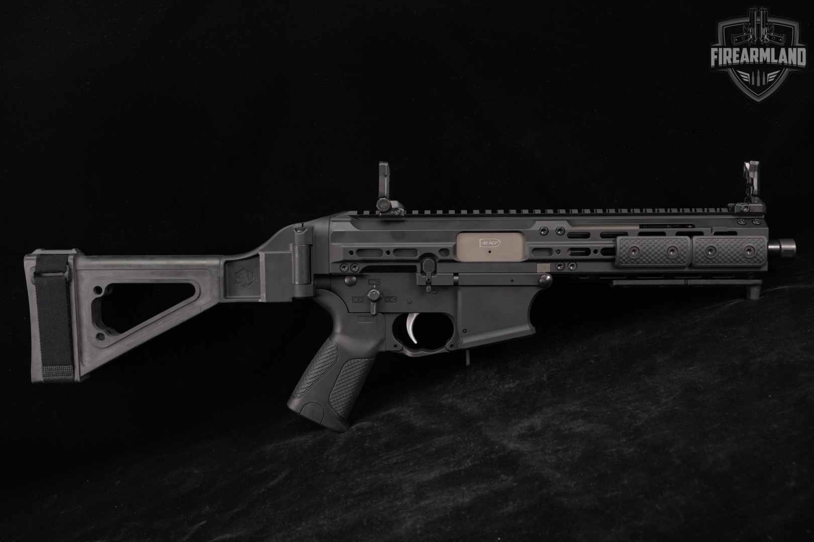 LWRC SMG-45 Pistol 45ACP SMG45 SB TAC FOLDER BRACE-img-3