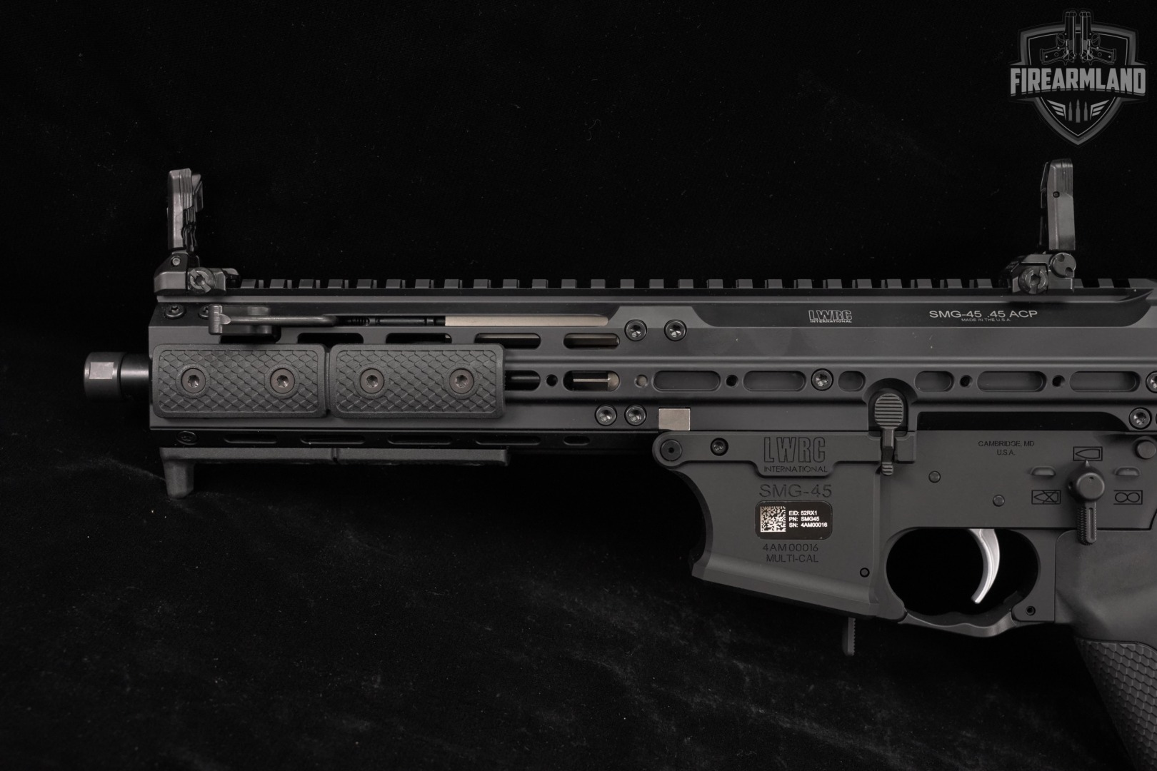 LWRC SMG-45 Pistol 45ACP SMG45 SB TAC FOLDER BRACE-img-7