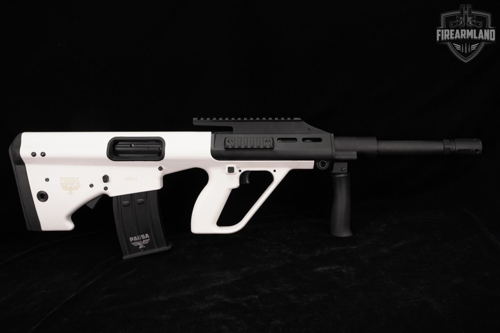 Panzer Arms BPA12 12-Gauge 18.5" White BPA BULLPUP +5 MAGS & ORIG BOX-img-3