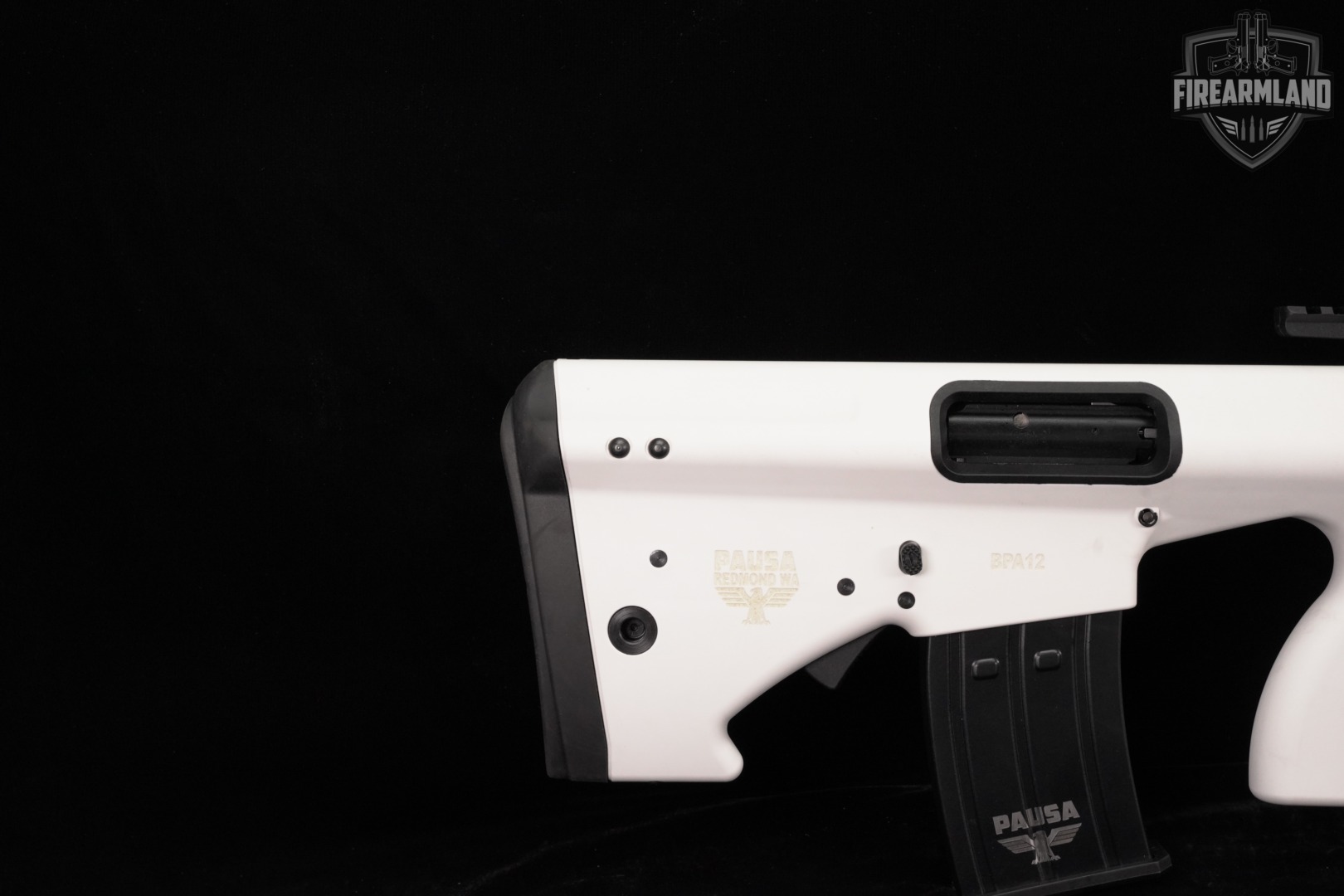 Panzer Arms BPA12 12-Gauge 18.5" White BPA BULLPUP +5 MAGS & ORIG BOX-img-4