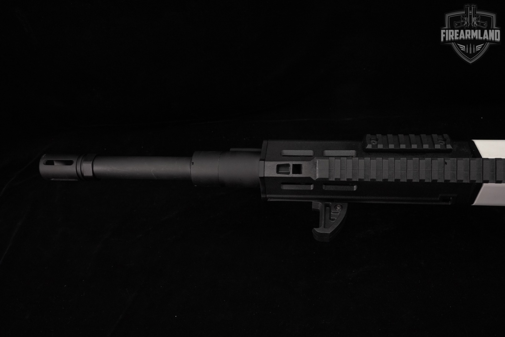 Panzer Arms BPA12 12-Gauge 18.5" White BPA BULLPUP +5 MAGS & ORIG BOX-img-9