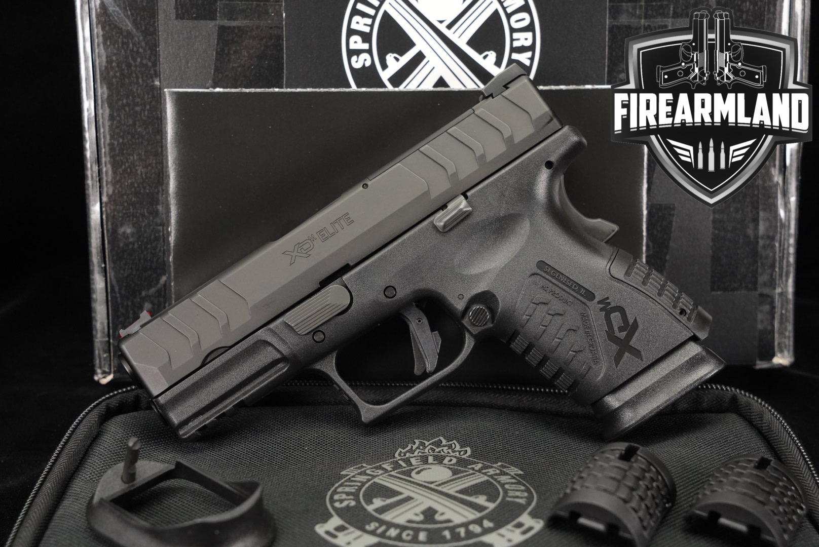 Springfield Armory XD-M Elite 3.8" Compact OSP 10mm Black in Excellent Condition Thumbnail