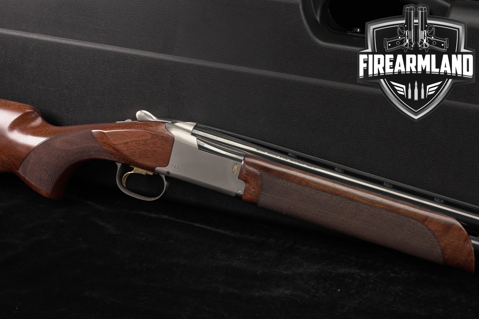 DESIRED Browning Citori 725 Sporting 12-Gauge Silver Nitride & Walnut O/U-img-0