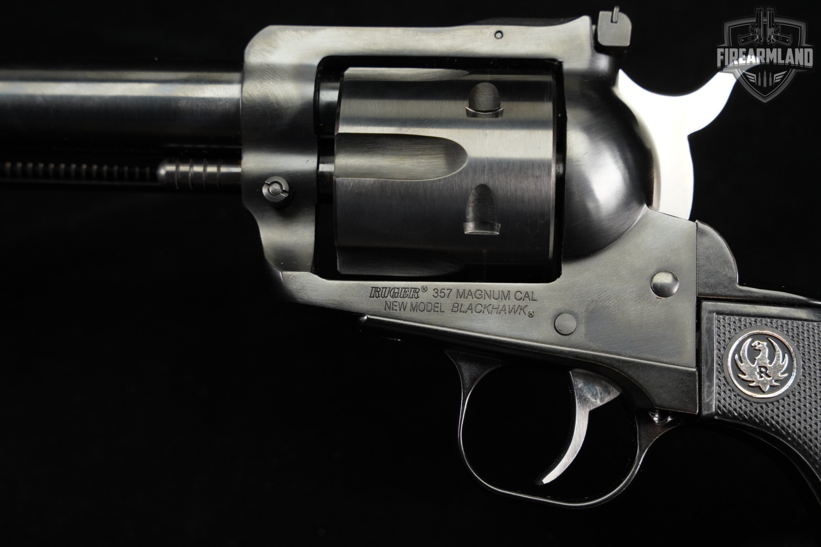 Ruger New Model Blackhawk 357 Magnum 4.62" Blued +ORIG CASE-img-12
