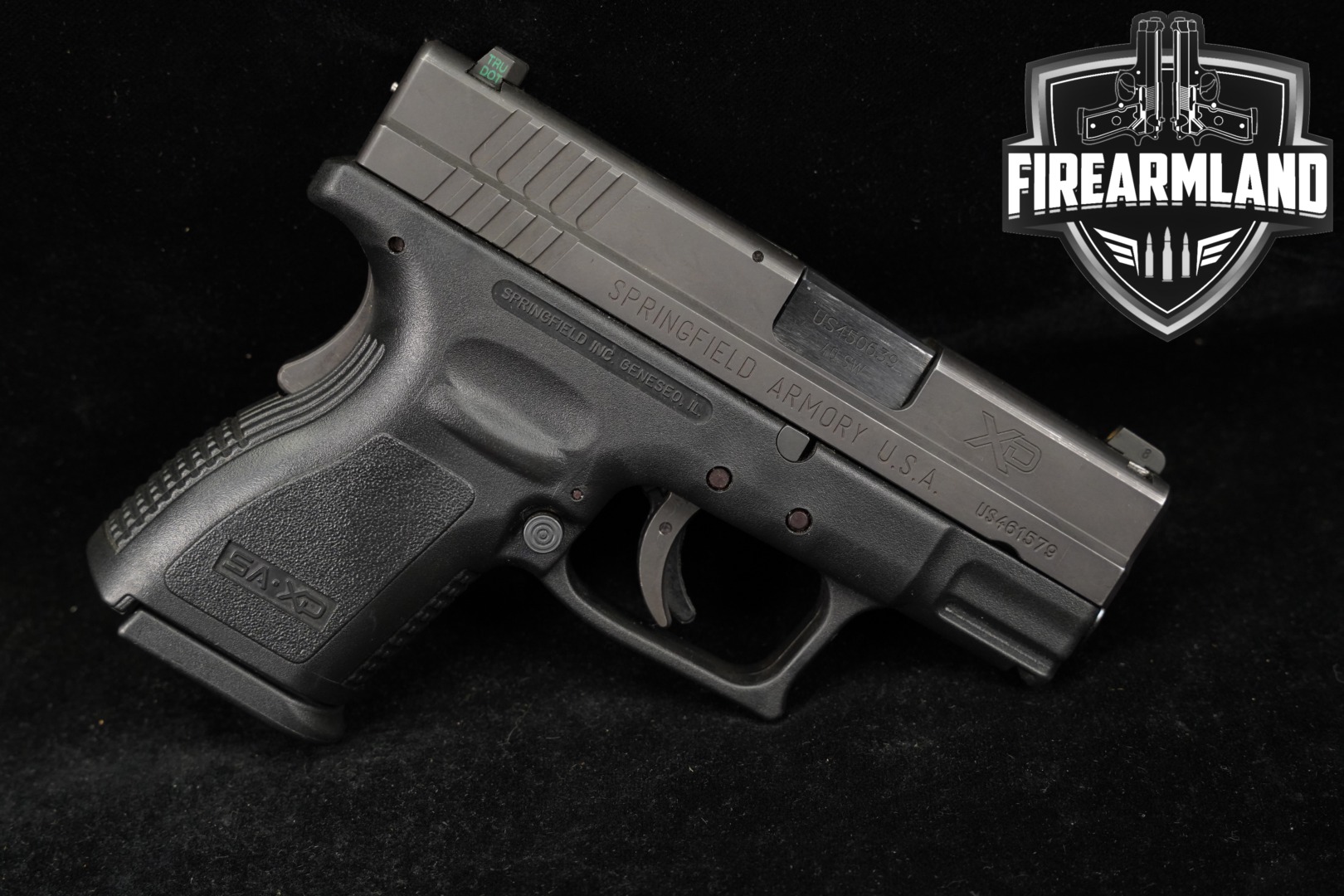 Springfield Armory XD-40 Sub-Compact .40 S&W Two-Tone Stainless in Good Condition Thumbnail