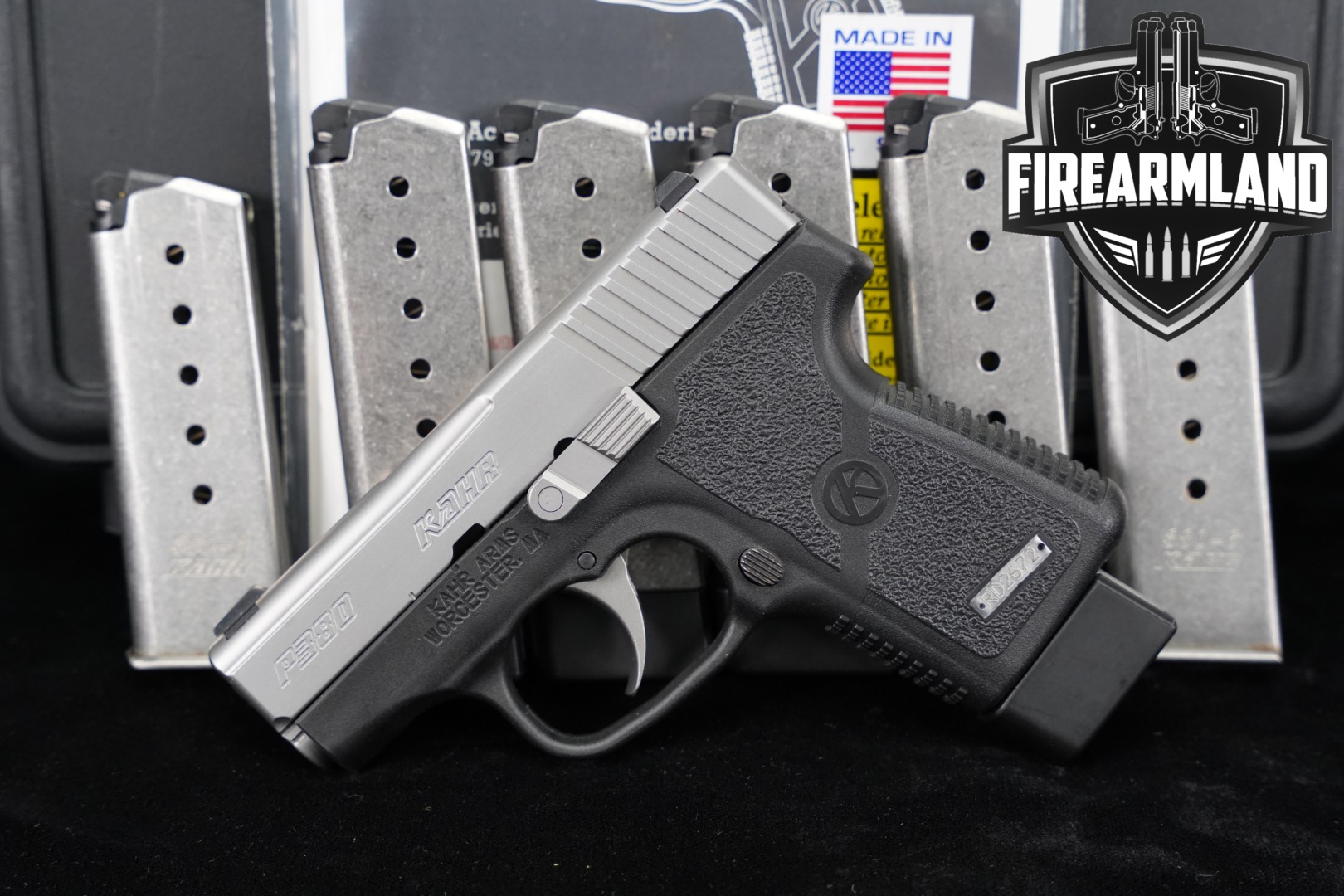 Kahr Arms P380 .380 ACP Two-Tone Stainless in Very Good Condition Thumbnail