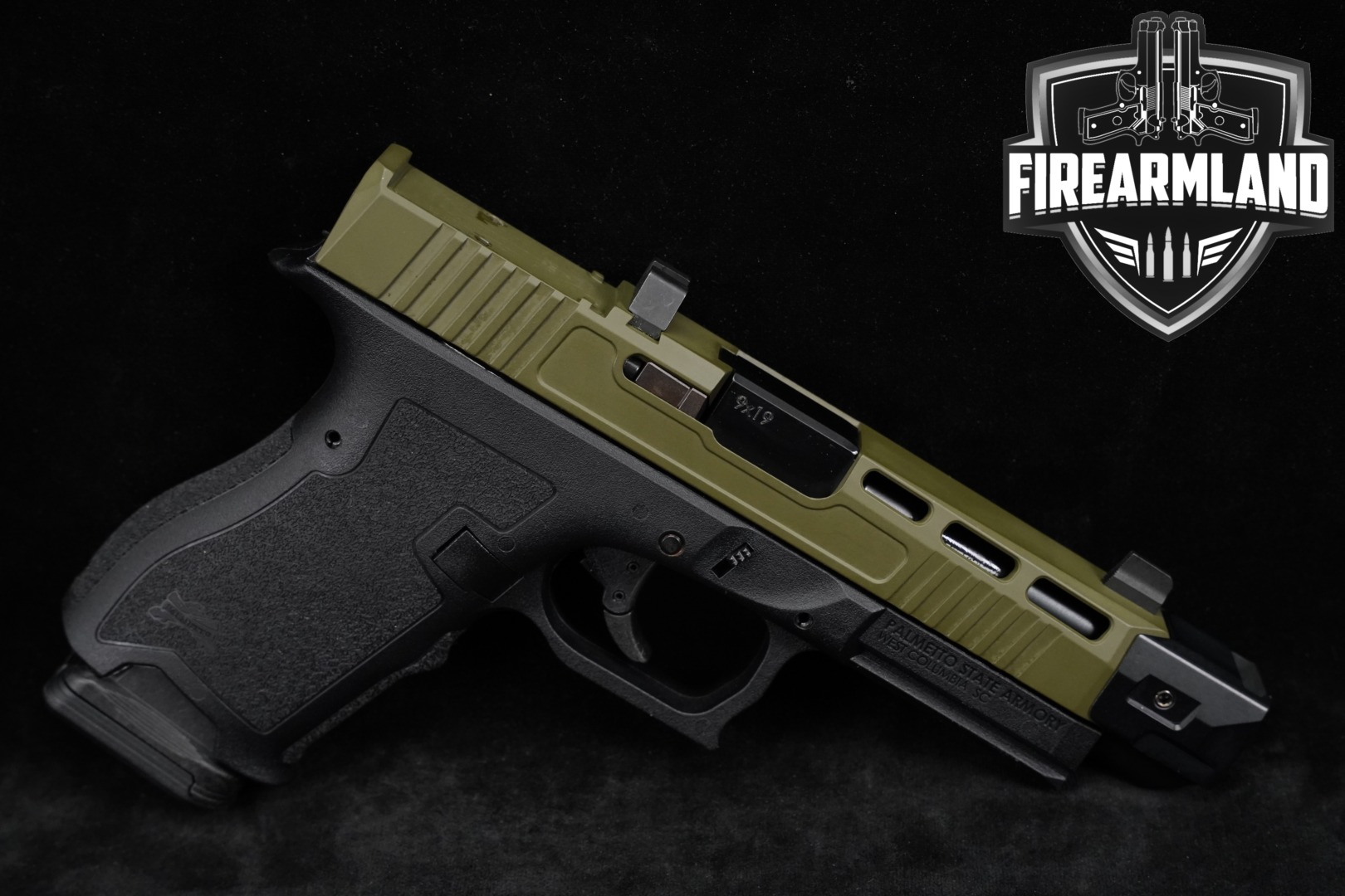 Palmetto State Armory (PSA) Dagger Compact 9mm Luger OD Green in Very Good Condition Thumbnail