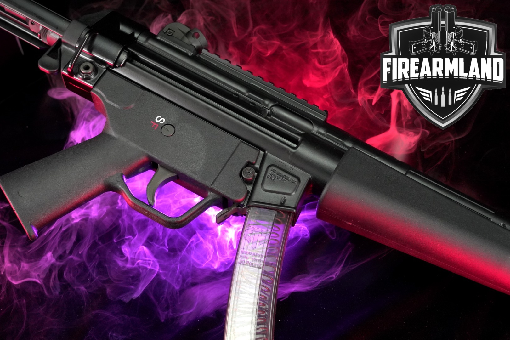 PTR Industries 9CT 9mm 9-CT PTR9 MP5 Roller-Delayed M-LOK THREADED +2 MAGS-img-0