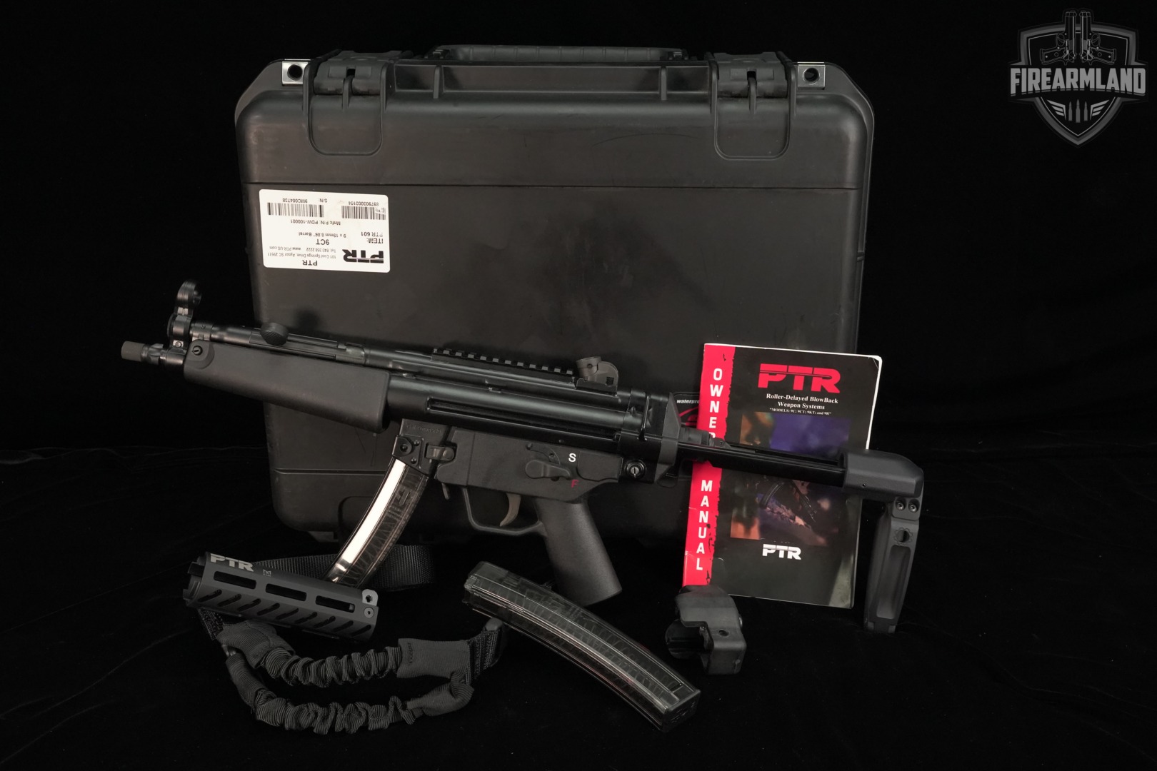 PTR Industries 9CT 9mm 9-CT PTR9 MP5 Roller-Delayed M-LOK THREADED +2 MAGS-img-2