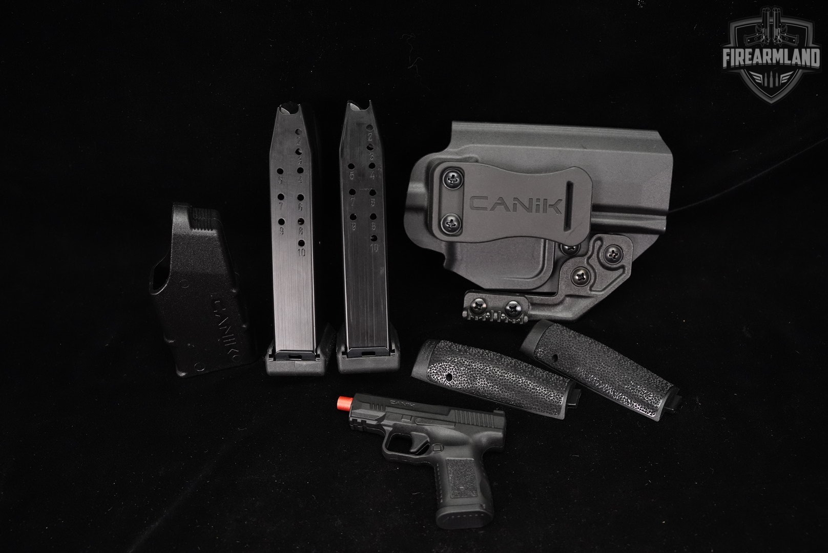 Canik Prime Radian 9mm 3.75 MC9 MC-9 +2 MAGS, CASE & HOLSTER-img-13