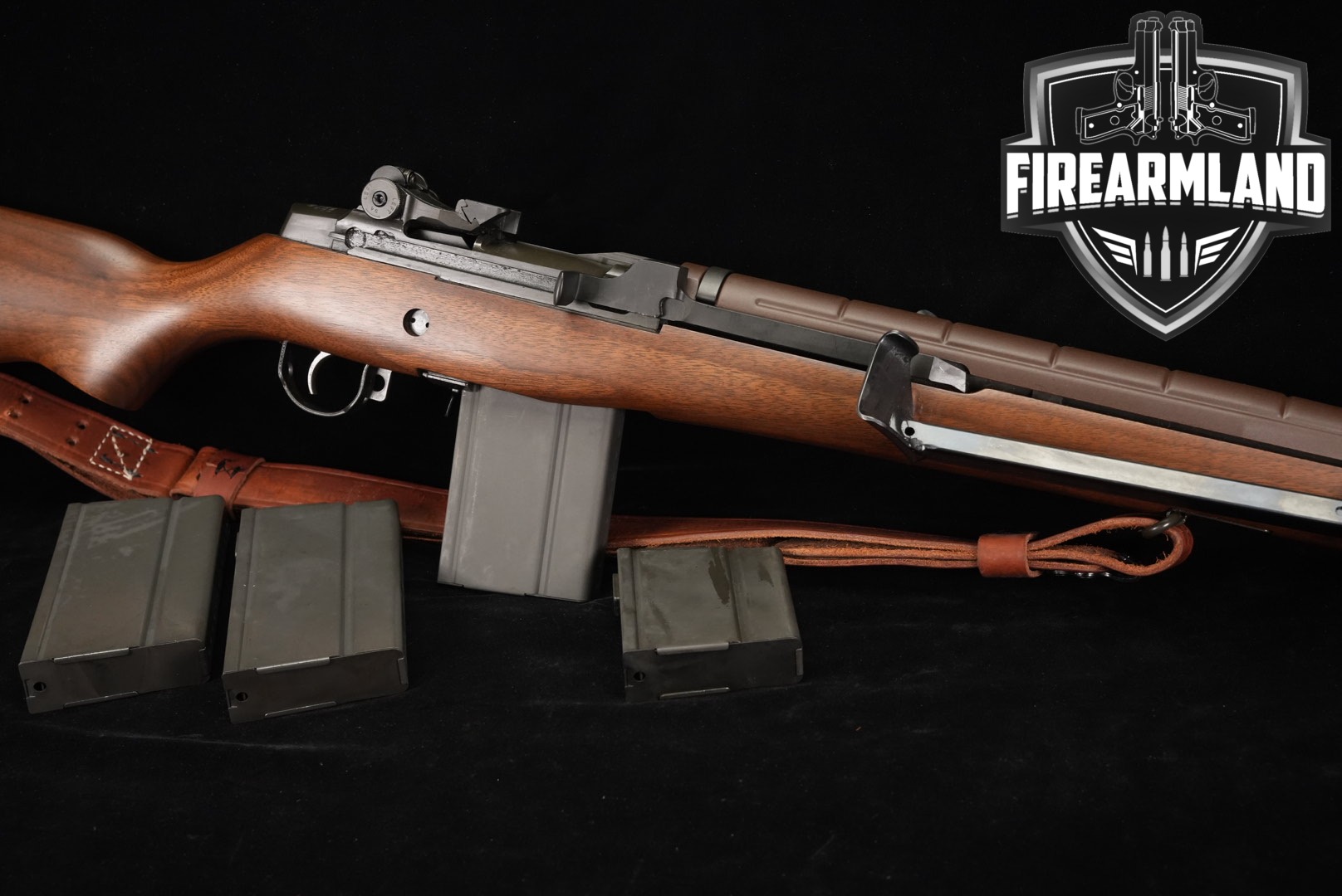 2012-2013 Springfield Armory M1A Standard .308 Win. Parkerized & Walnut in Very Good Condition Thumbnail