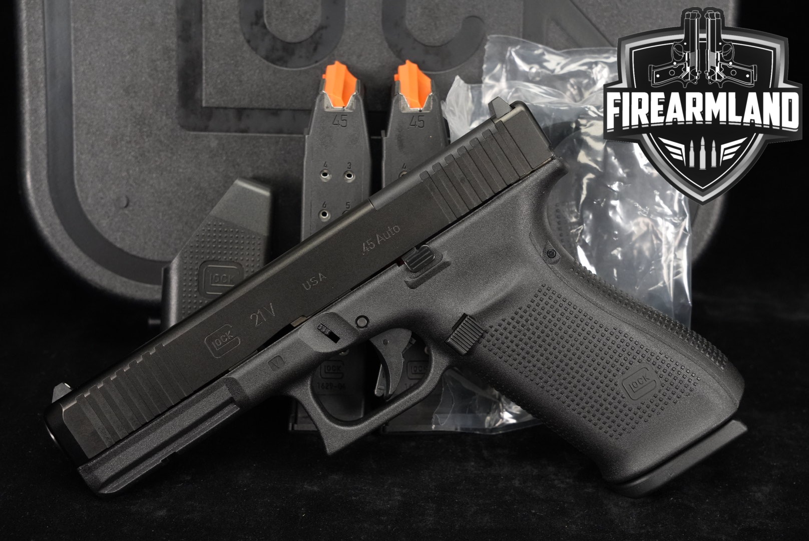 Glock 21 Gen5 V MOS G21 Gen 5 45 ACP 4.61" +3 MAGS & ORIG CASE-img-0