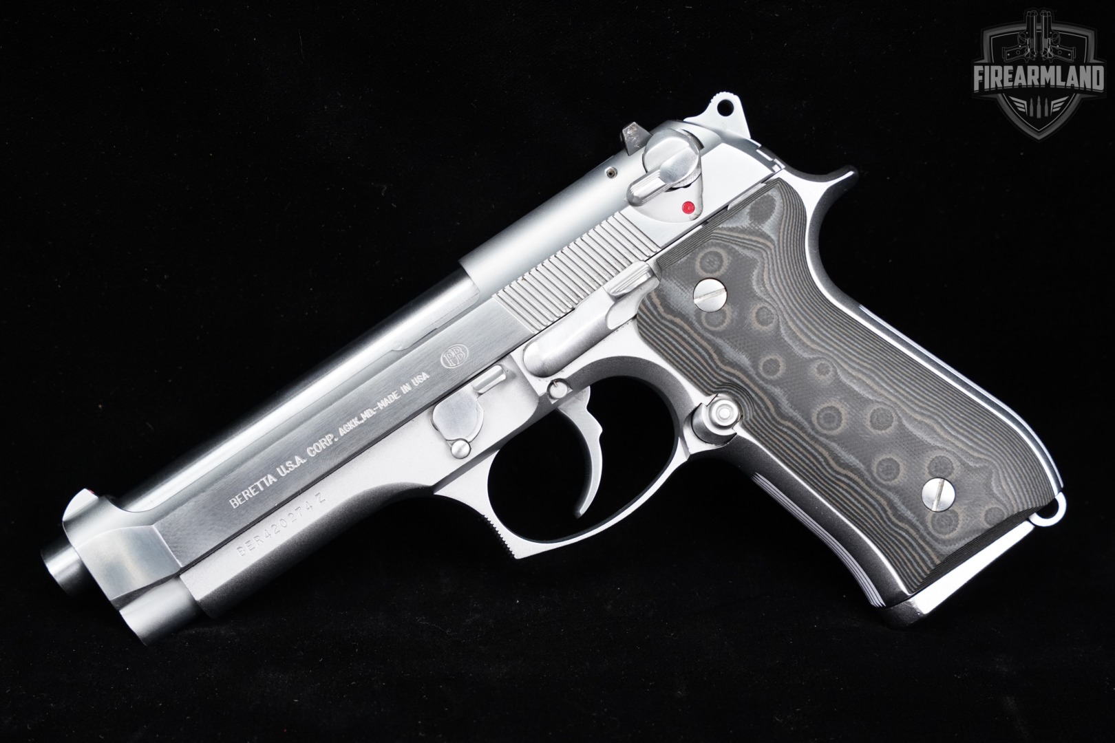 Used Beretta 92FS Inox Auction | FirearmLand
