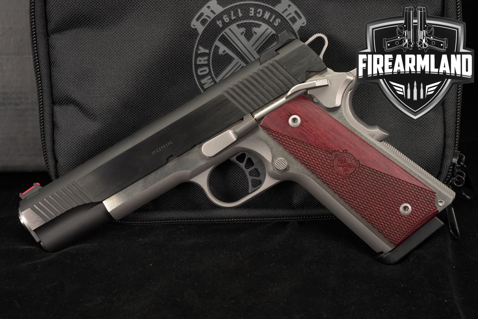 Springfield Armory 1911 Ronin .45 ACP Two-Tone Blued & Stainless in Very Good Condition Thumbnail