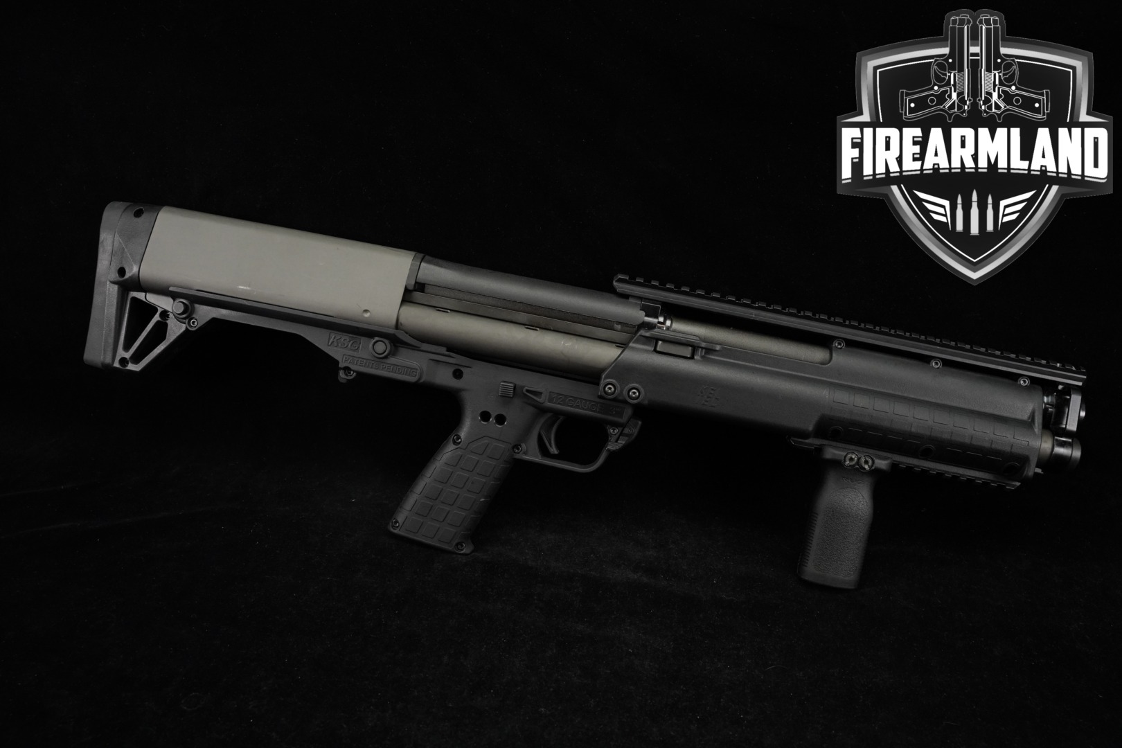 Kel-Tec KSG 12 Gauge Two-Tone Grey & Black in Very Good Condition Thumbnail