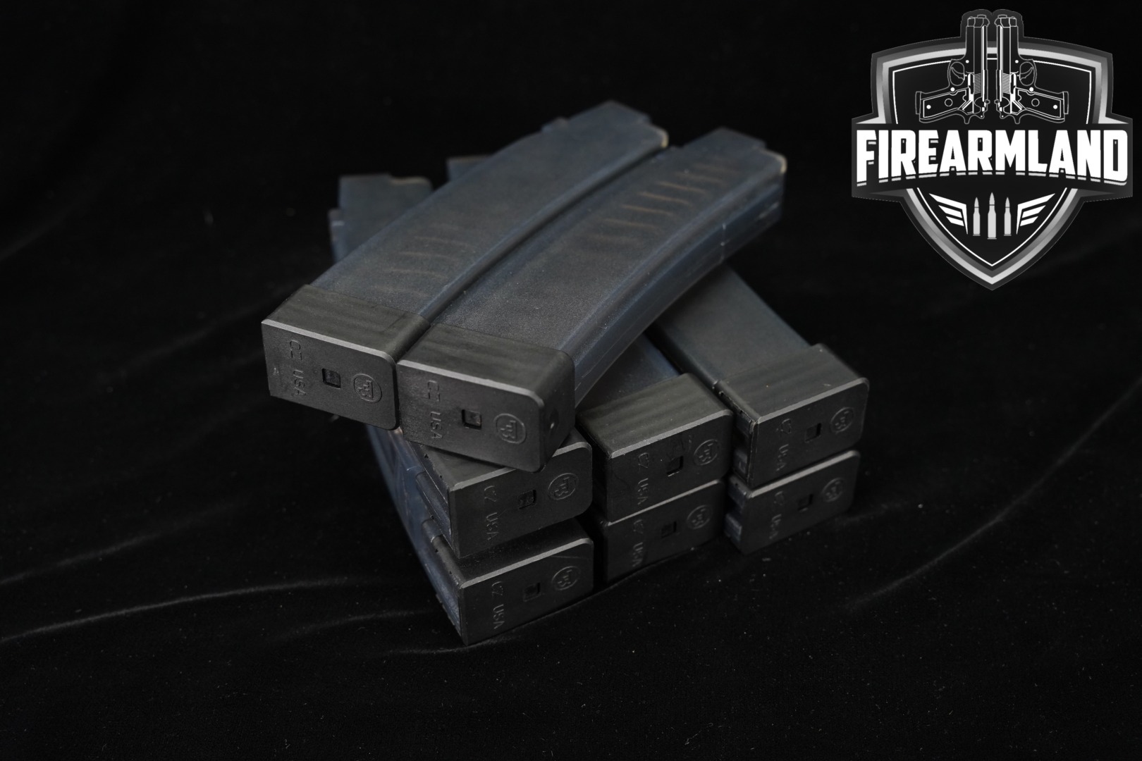 CZ-USA EIGHT (8) Scorpion EVO 30 Round Magazines 9mm Luger in Excellent Condition Thumbnail