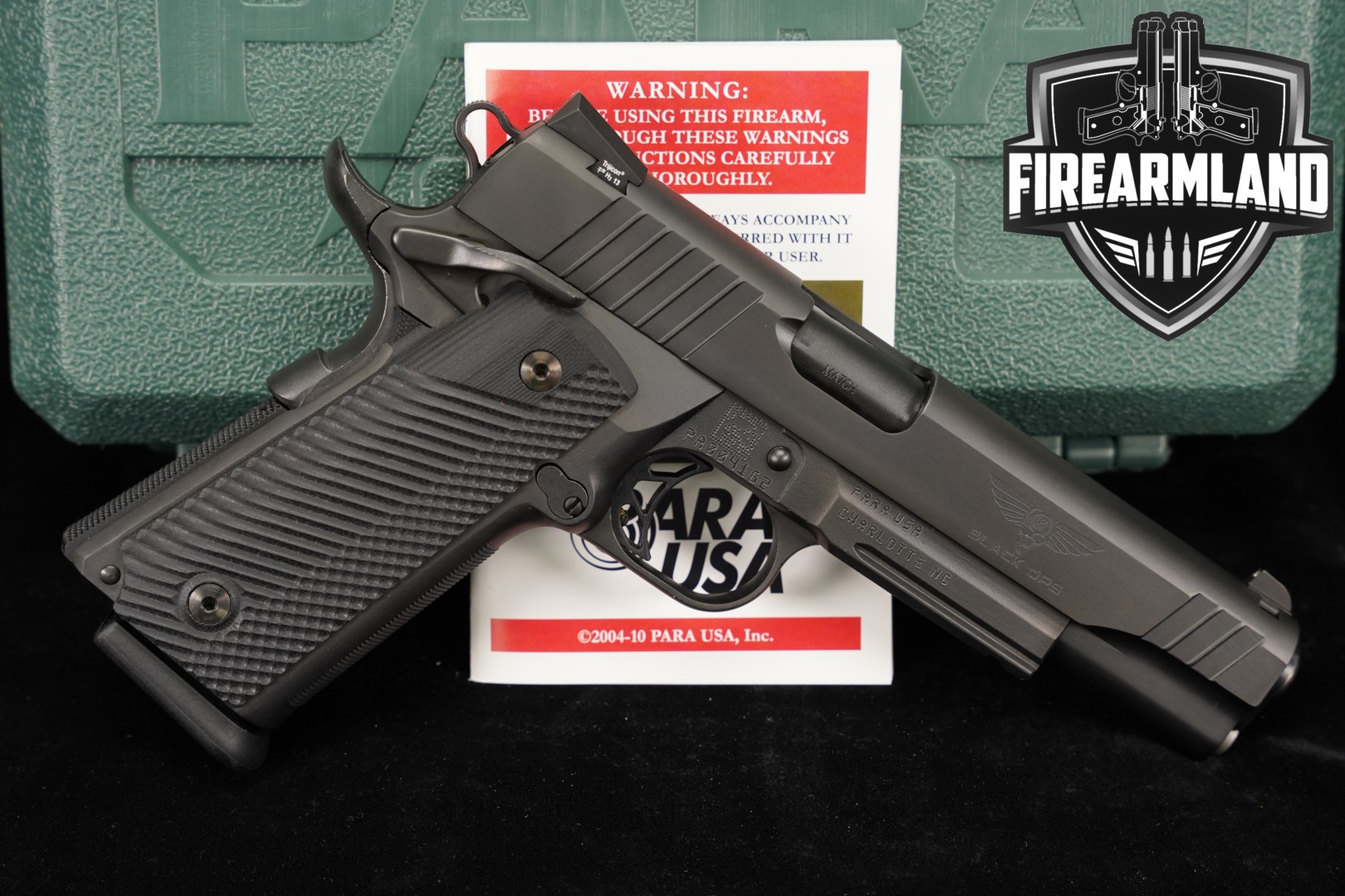 Para Ordnance 14.45 Black Ops .45 ACP Black in Very Good Condition Thumbnail