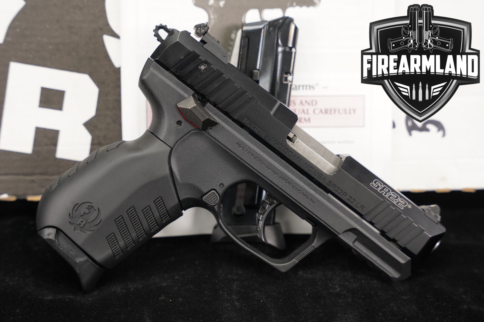 2021 Sturm Ruger SR22 .22 LR Black in Excellent Condition Thumbnail