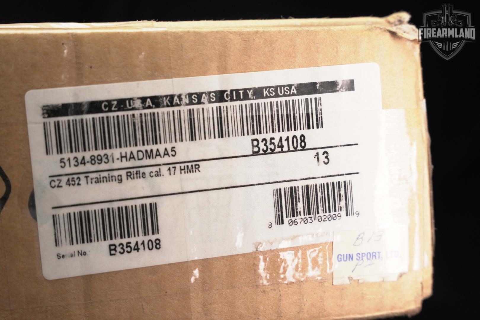 CZ 452-2E ZKM Training Rifle 17 HMR 24.8" Blued & Wood CZ452 +ORIG BOX-img-20