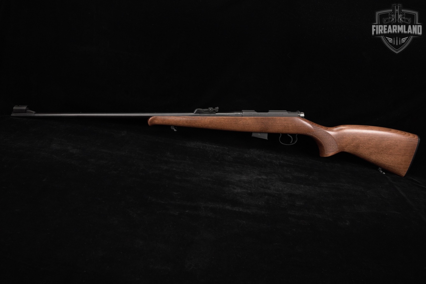 CZ 452-2E ZKM Training Rifle 17 HMR 24.8" Blued & Wood CZ452 +ORIG BOX-img-6