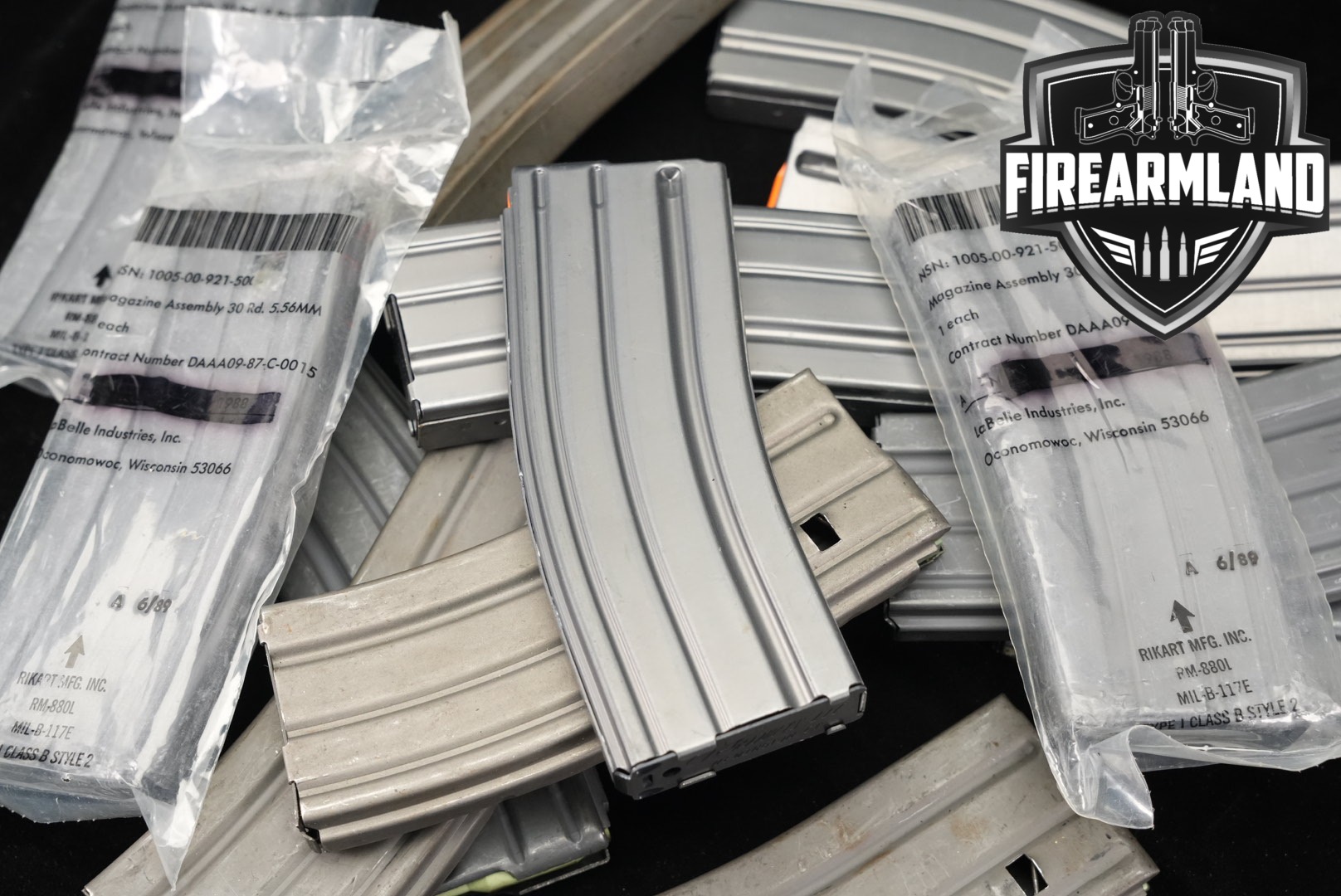 Multiple Manufacturers FIFTEEN (15) AR-15 STANAG 30 Round Magazines 5.56mm NATO in Good Condition Thumbnail