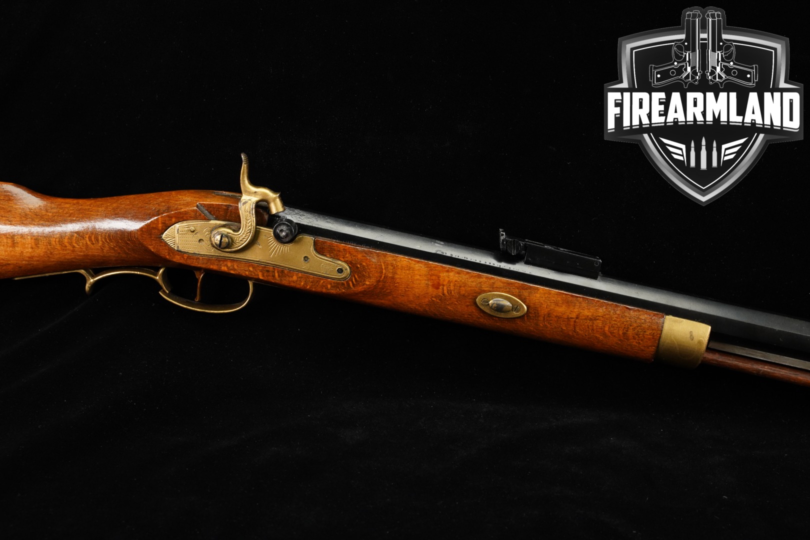 CVA Frontier Carbine 50 BPM 24" Blued & Hardwood-img-0