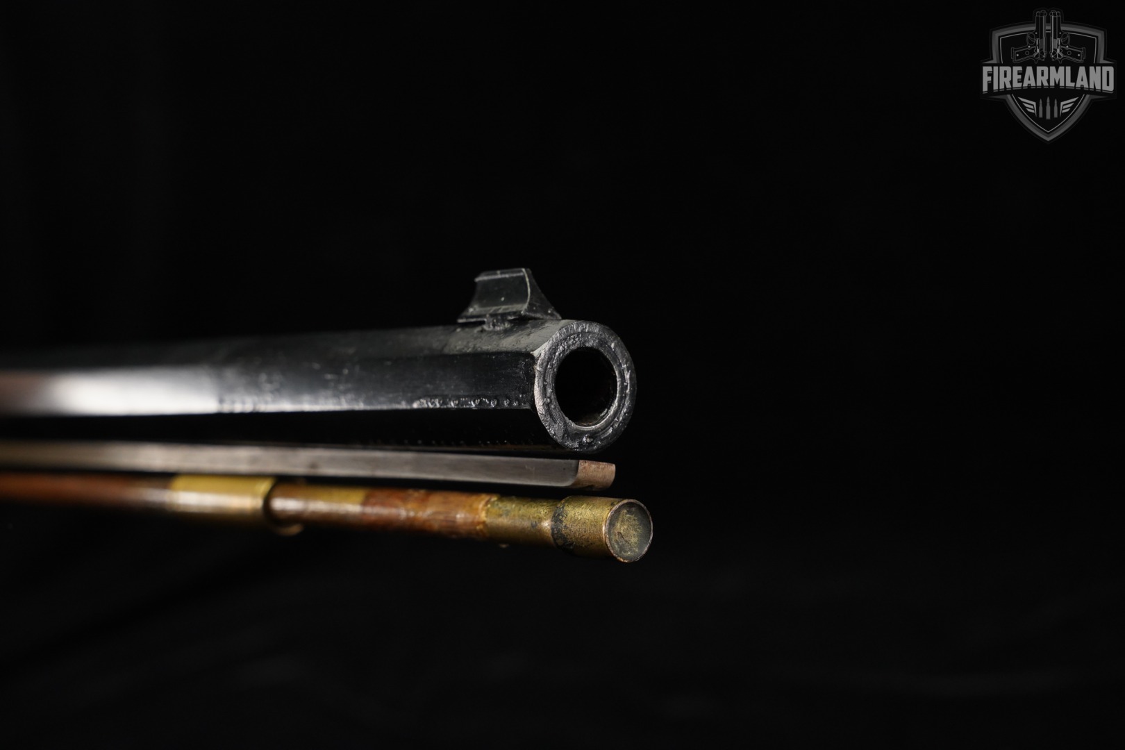 CVA Frontier Carbine 50 BPM 24" Blued & Hardwood-img-16