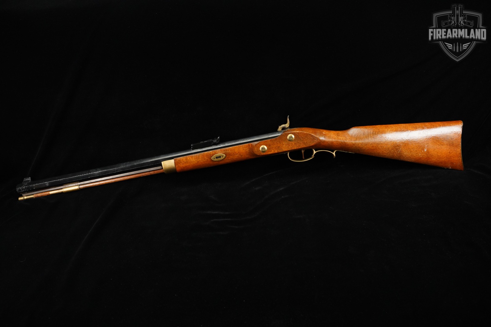 CVA Frontier Carbine 50 BPM 24" Blued & Hardwood-img-2