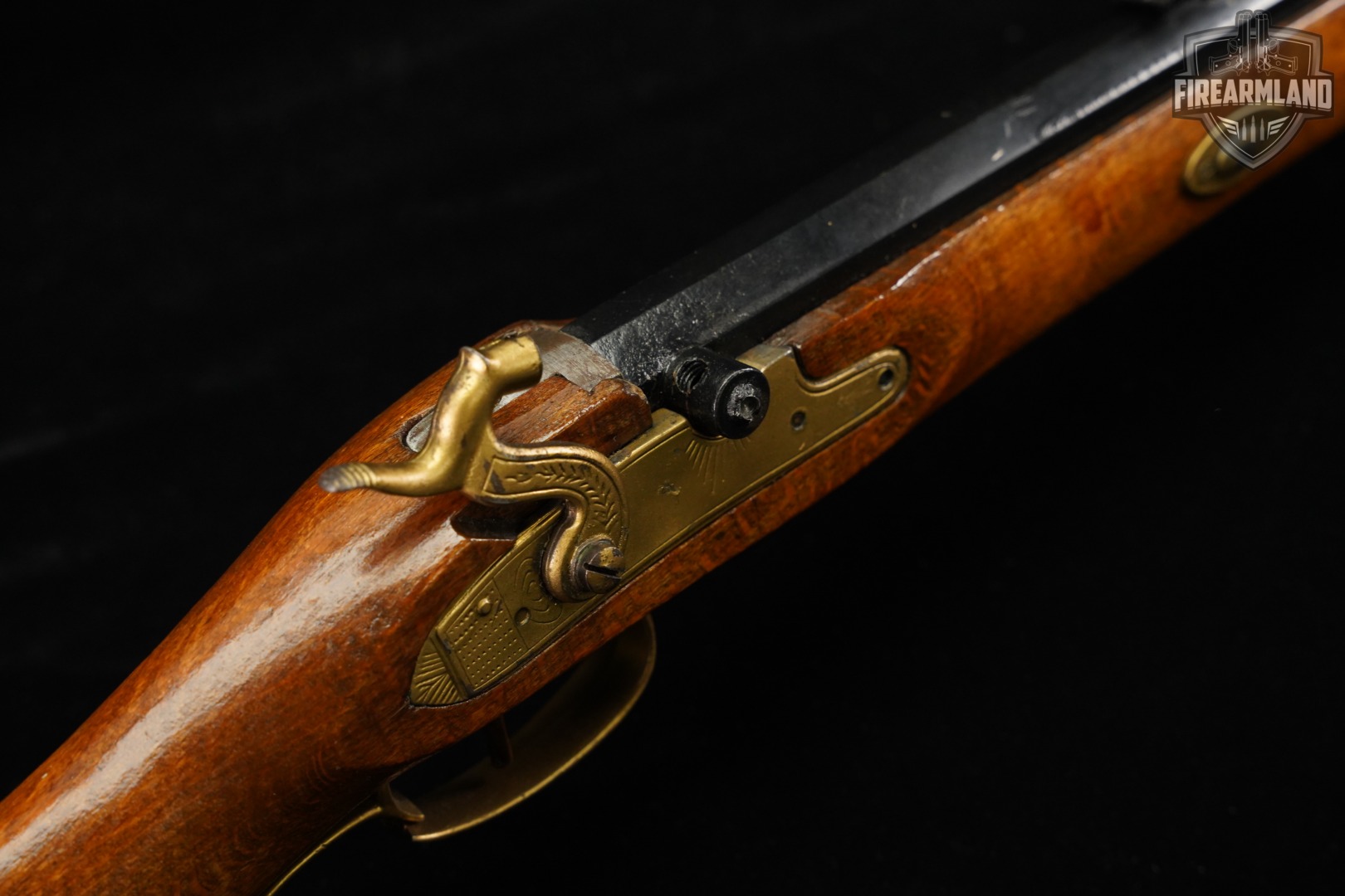 CVA Frontier Carbine 50 BPM 24" Blued & Hardwood-img-20